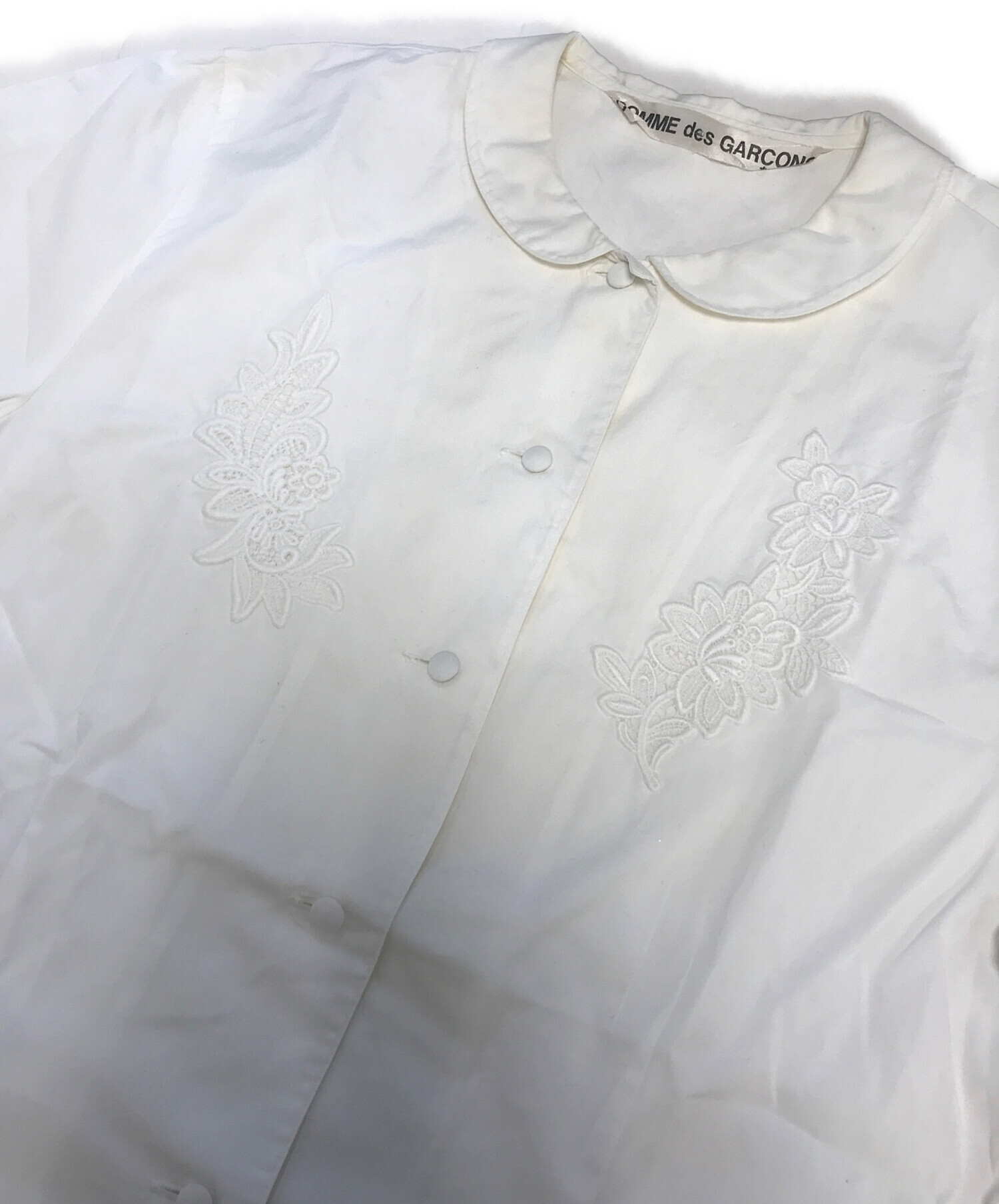 中古・古着通販】COMME des GARCONS (コムデギャルソン) フラワー刺繍