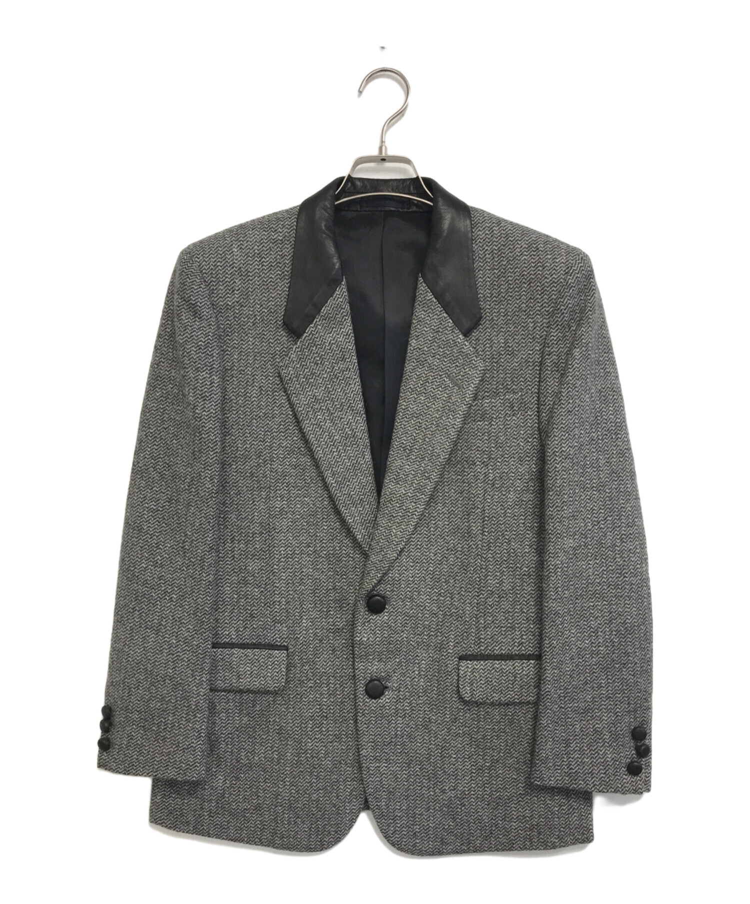 中古・古着通販】COMME des GARCONS (コムデギャルソン) 襟レザー