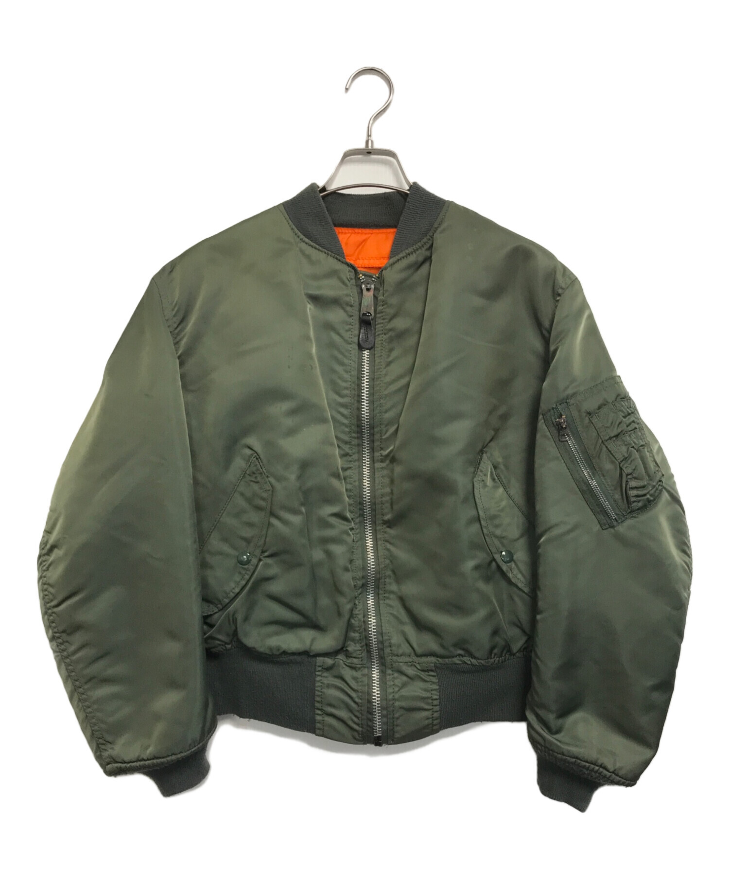 中古・古着通販】ALPHA (アルファ) リバーシブルMA-1ジャケット