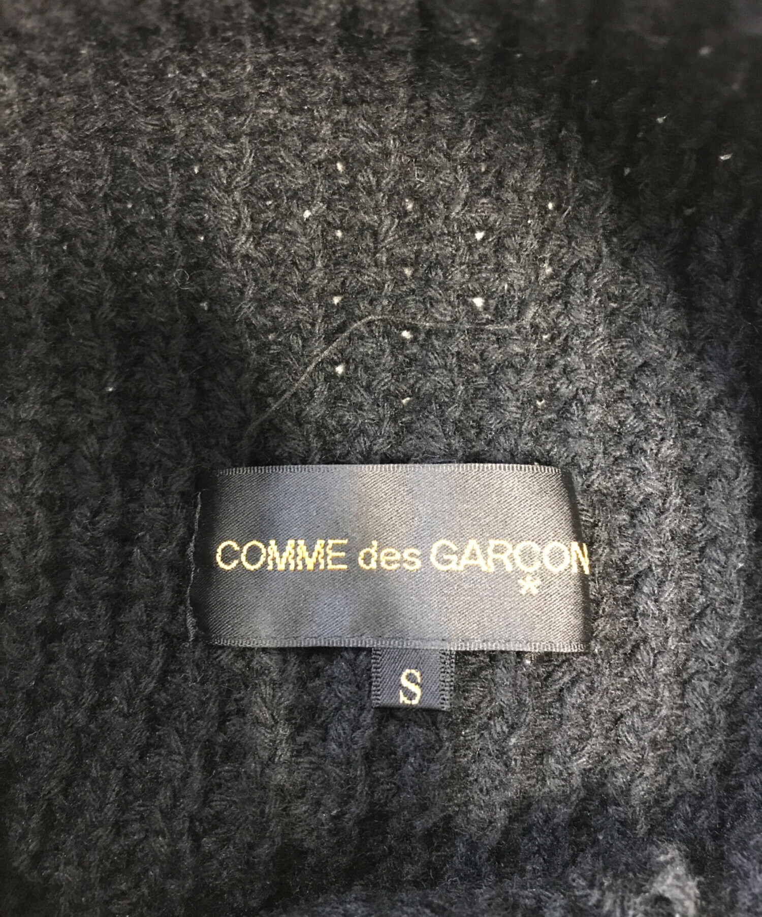 中古・古着通販】COMME des GARCONS (コムデギャルソン) 変形ニット