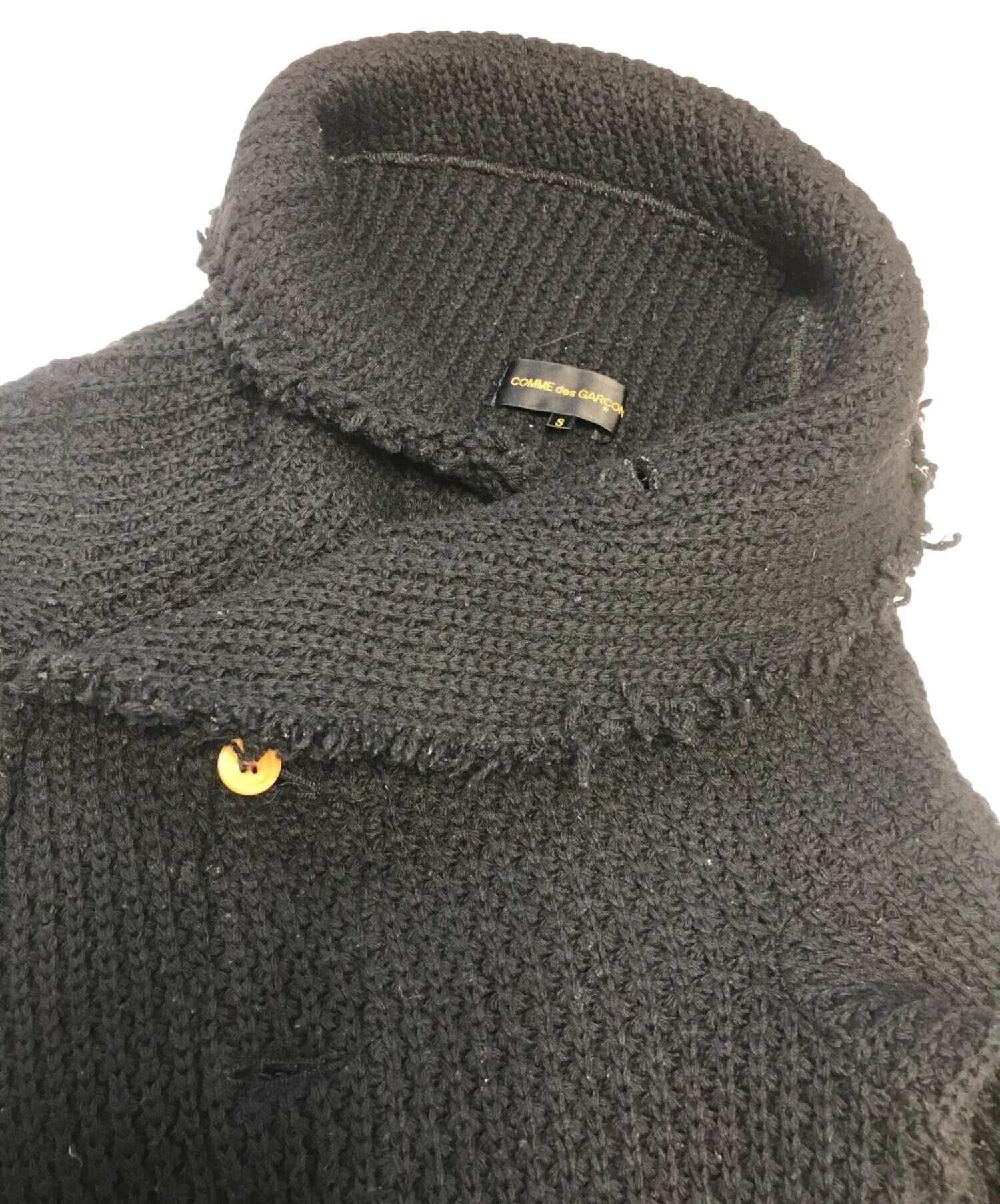 中古・古着通販】COMME des GARCONS (コムデギャルソン) 変形ニット