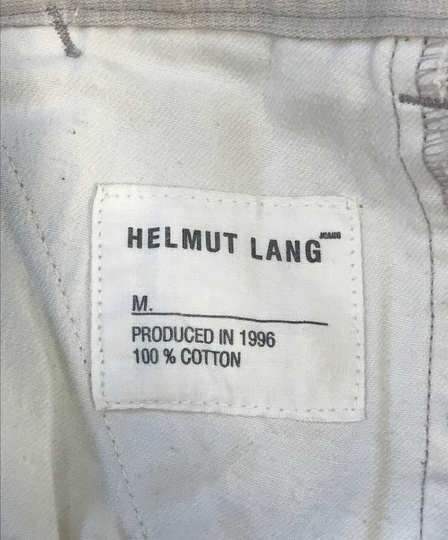 中古・古着通販】HELMUT LANG (ヘルムートラング) カーゴパンツ グレー