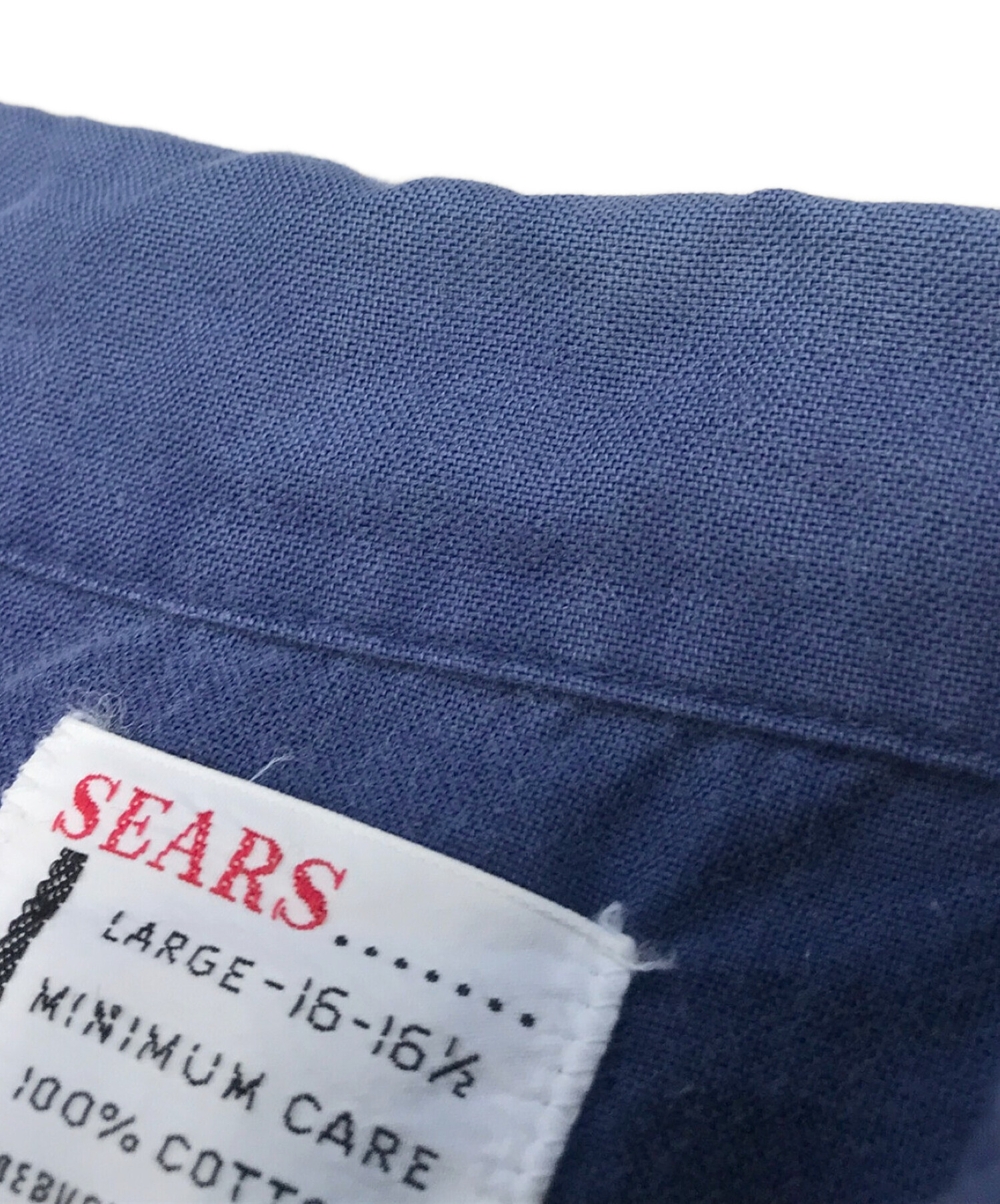 中古・古着通販】Sears (シアーズ) オープンカラーコットンシャツ