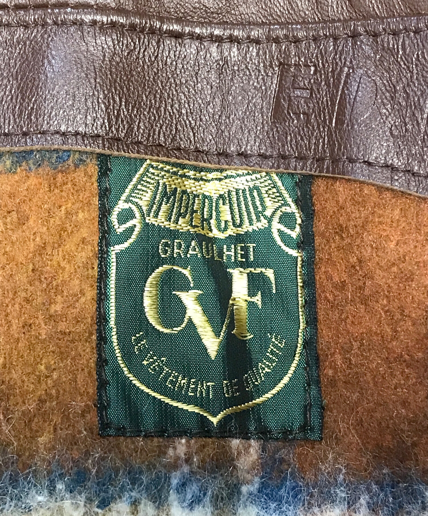 中古・古着通販】GVF (ジーブイエフ) コルビジェジャケット ブラウン 