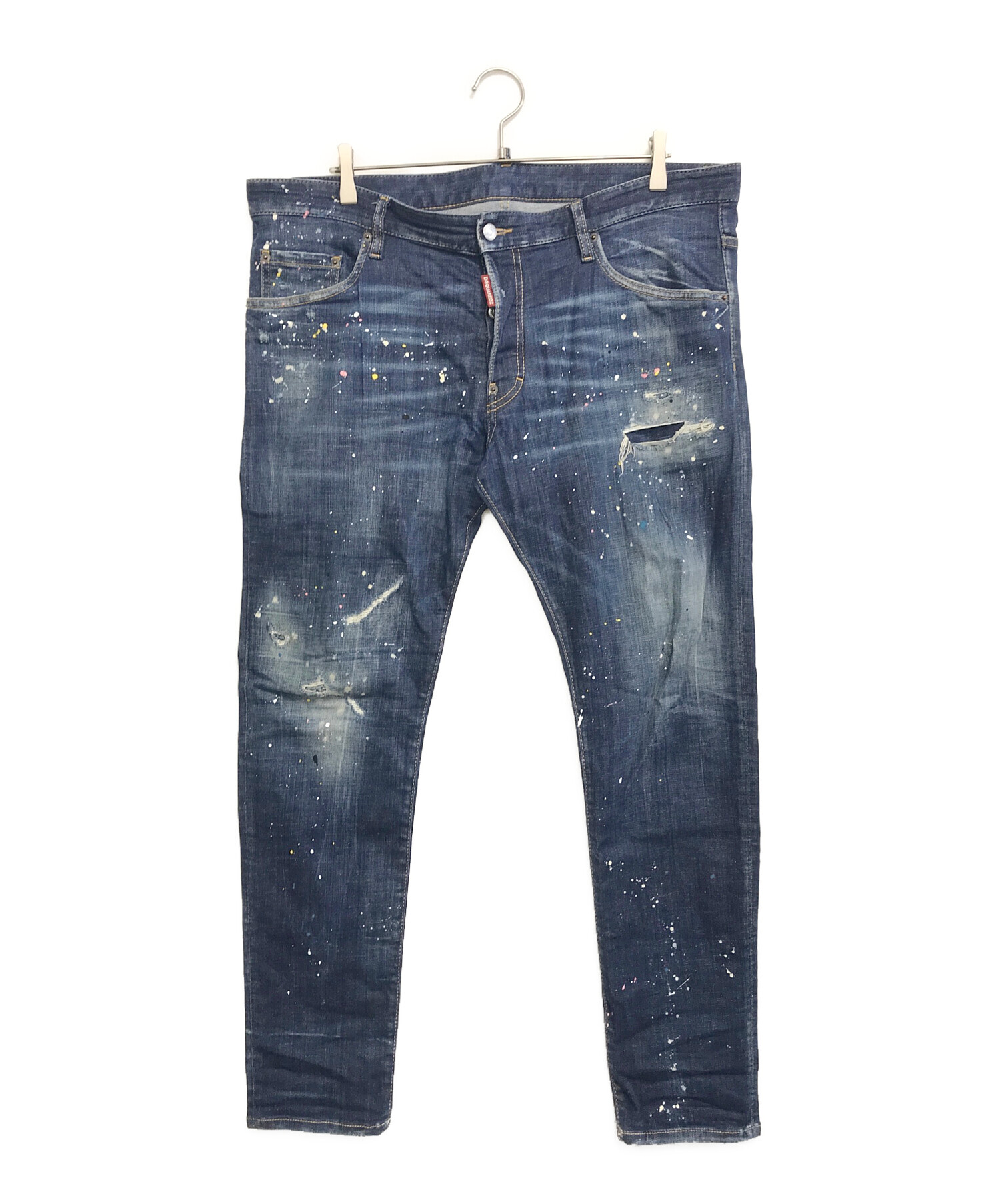 中古・古着通販】DSQUARED2 (ディースクエアード) ペンキ加工 デニム