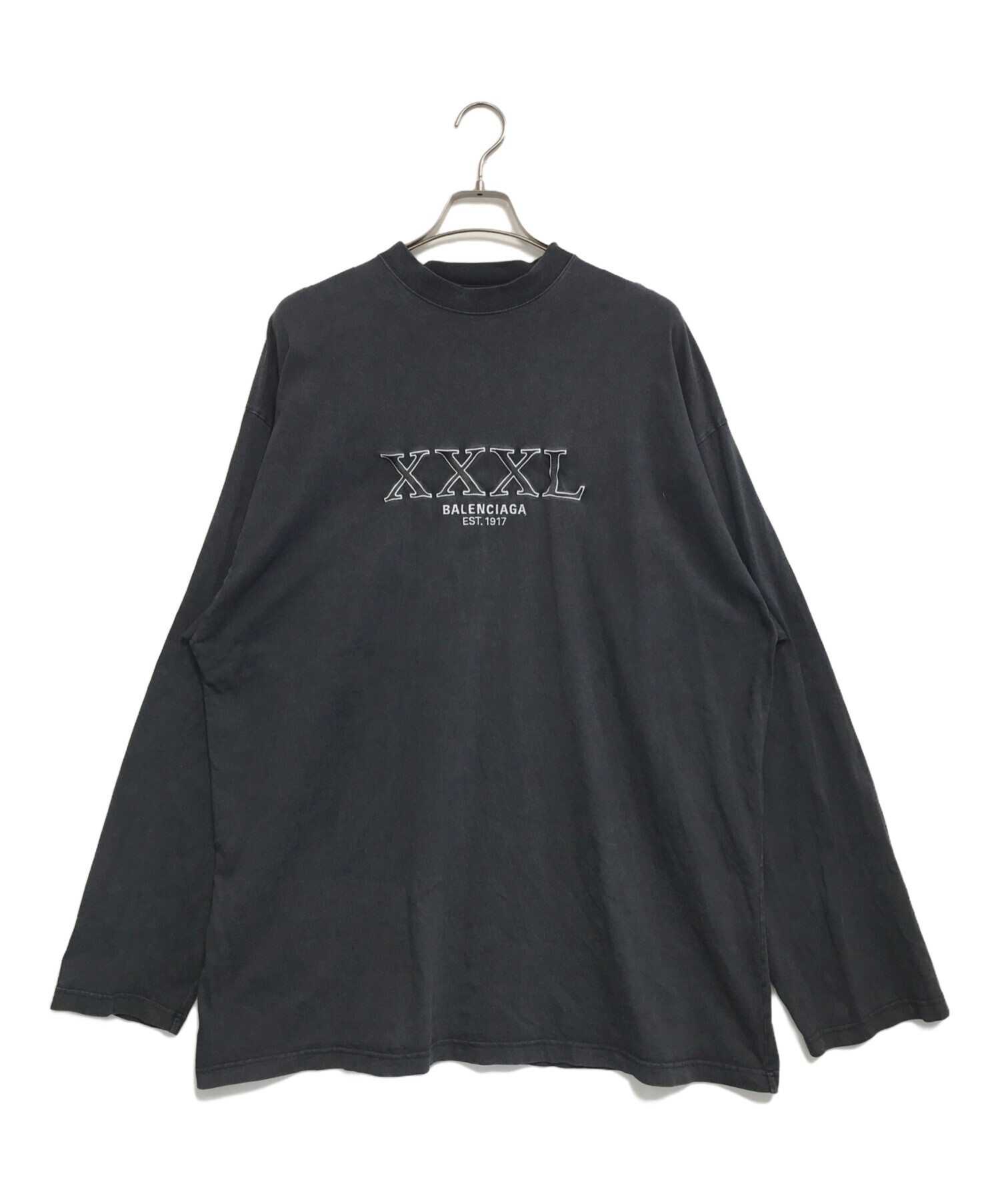 中古・古着通販】BALENCIAGA (バレンシアガ) XXXL LOGO EMBROIDED L/S