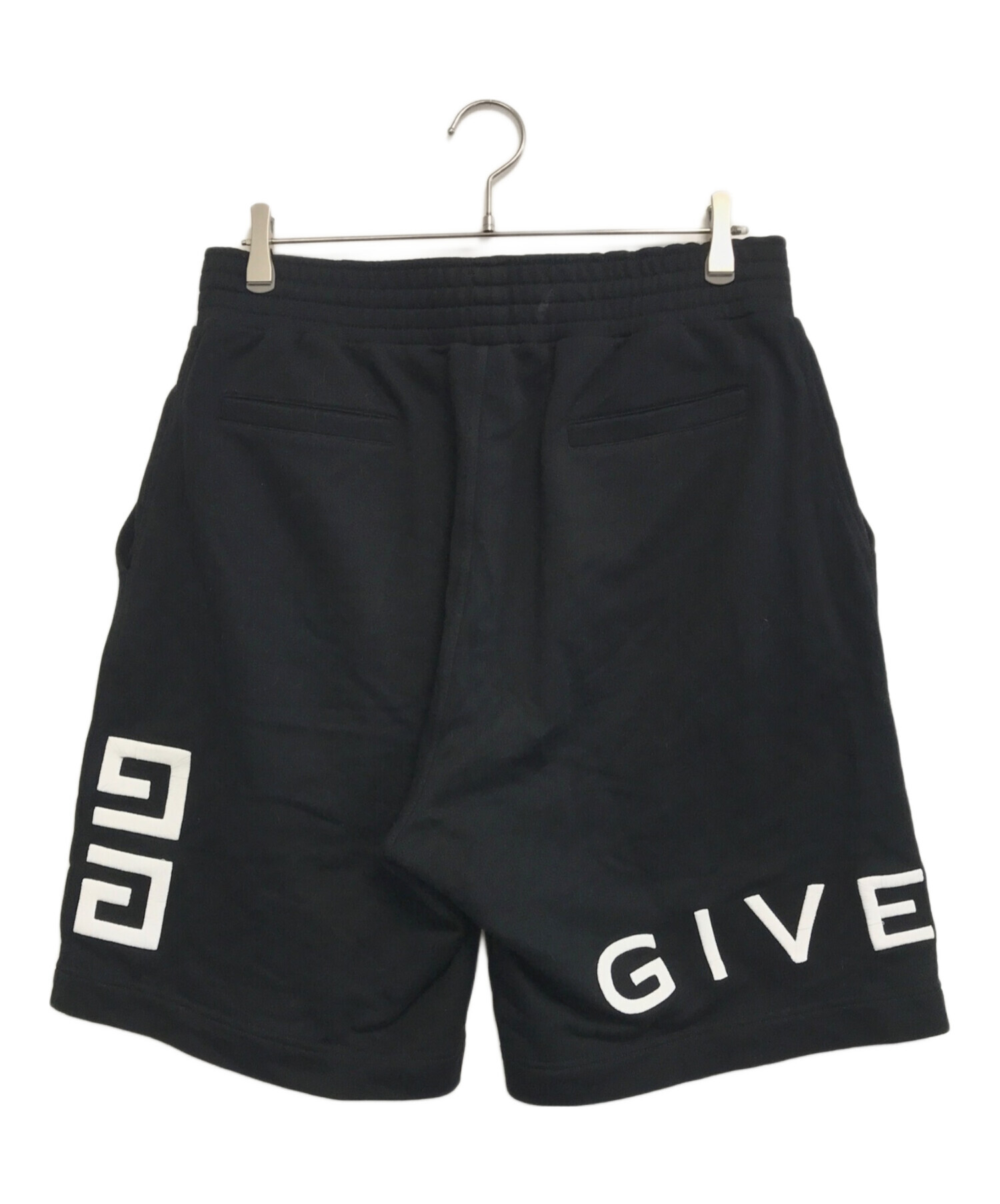 中古・古着通販】GIVENCHY (ジバンシィ) ロゴ スウェットハーフパンツ 