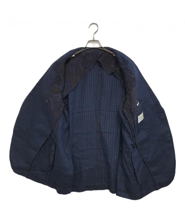 中古・古着通販】ETRO (エトロ) セットアップ ネイビー サイズ:60