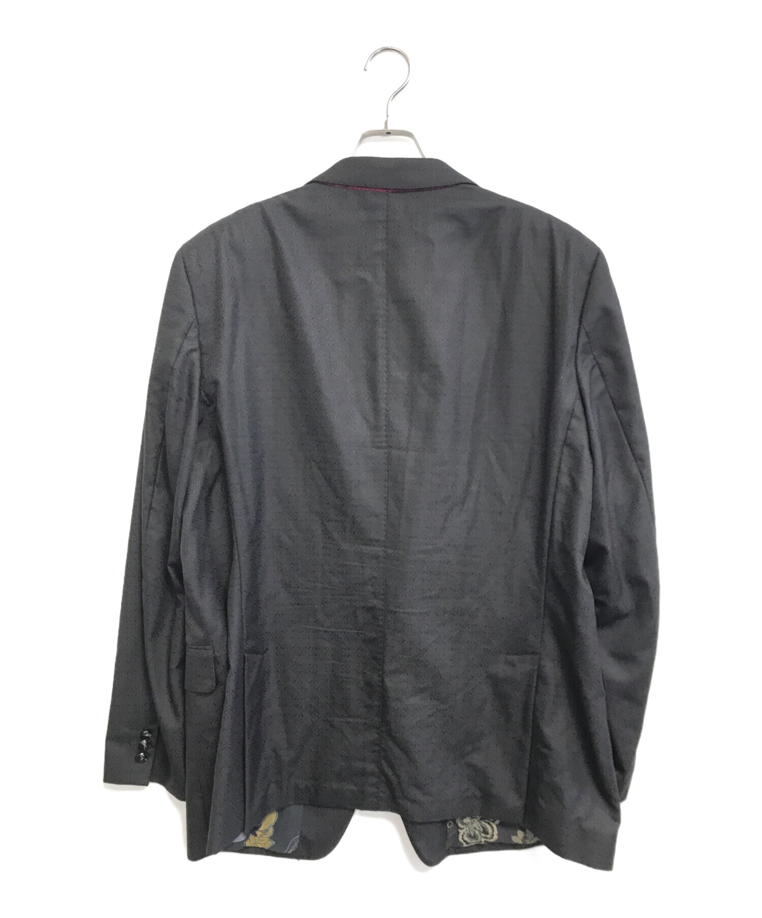 中古・古着通販】ETRO (エトロ) セットアップ ブラック サイズ:60
