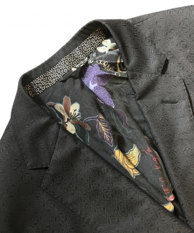 中古・古着通販】ETRO (エトロ) セットアップ ブラック サイズ:60