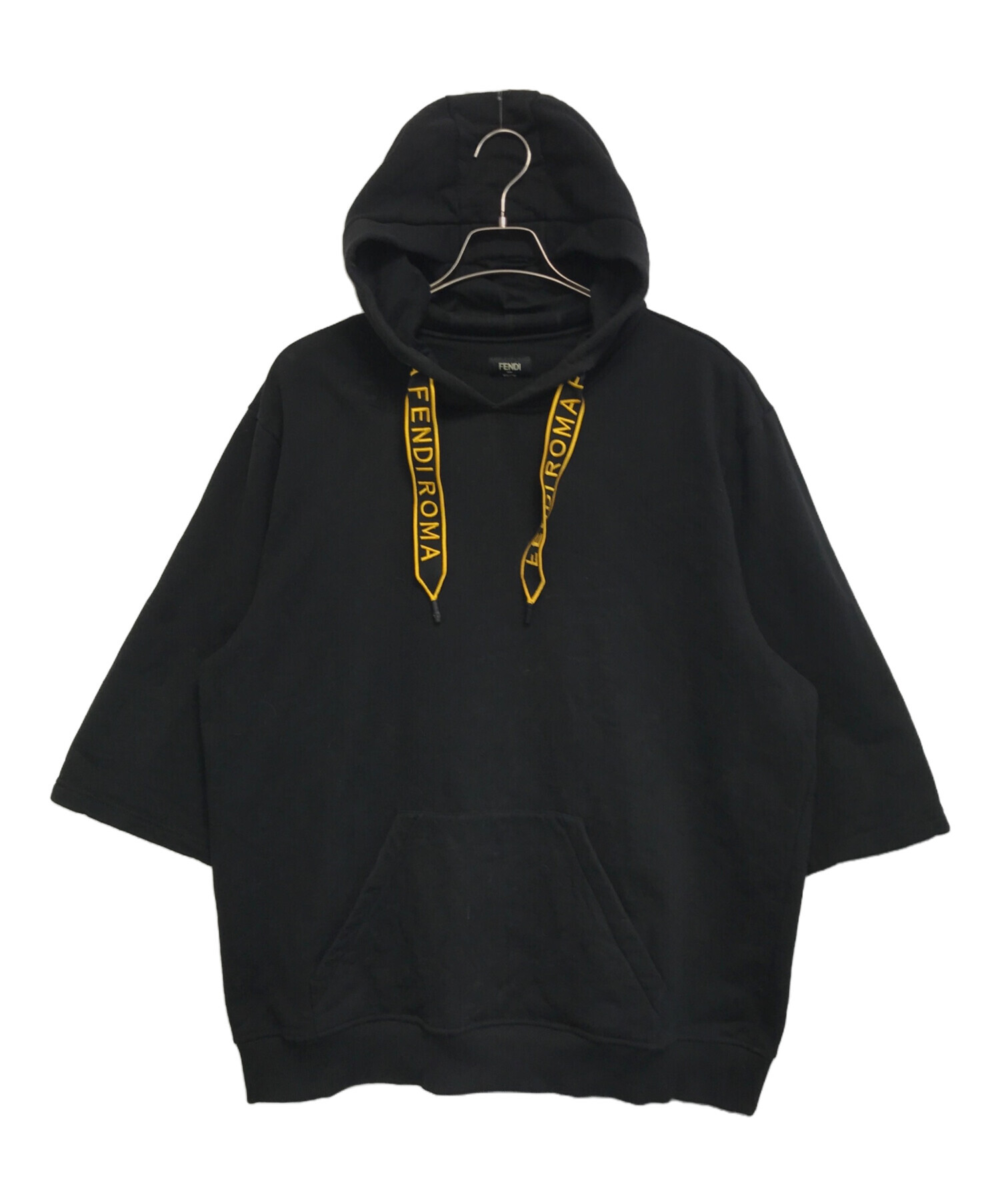 中古・古着通販】FENDI (フェンディ) ロゴテープ 半袖パーカー