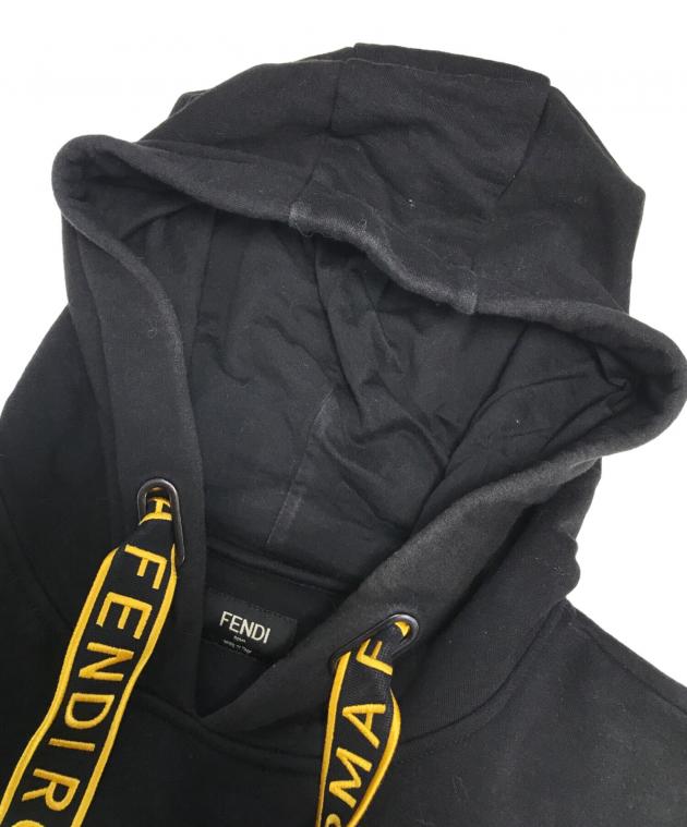 中古・古着通販】FENDI (フェンディ) ロゴテープ 半袖パーカー
