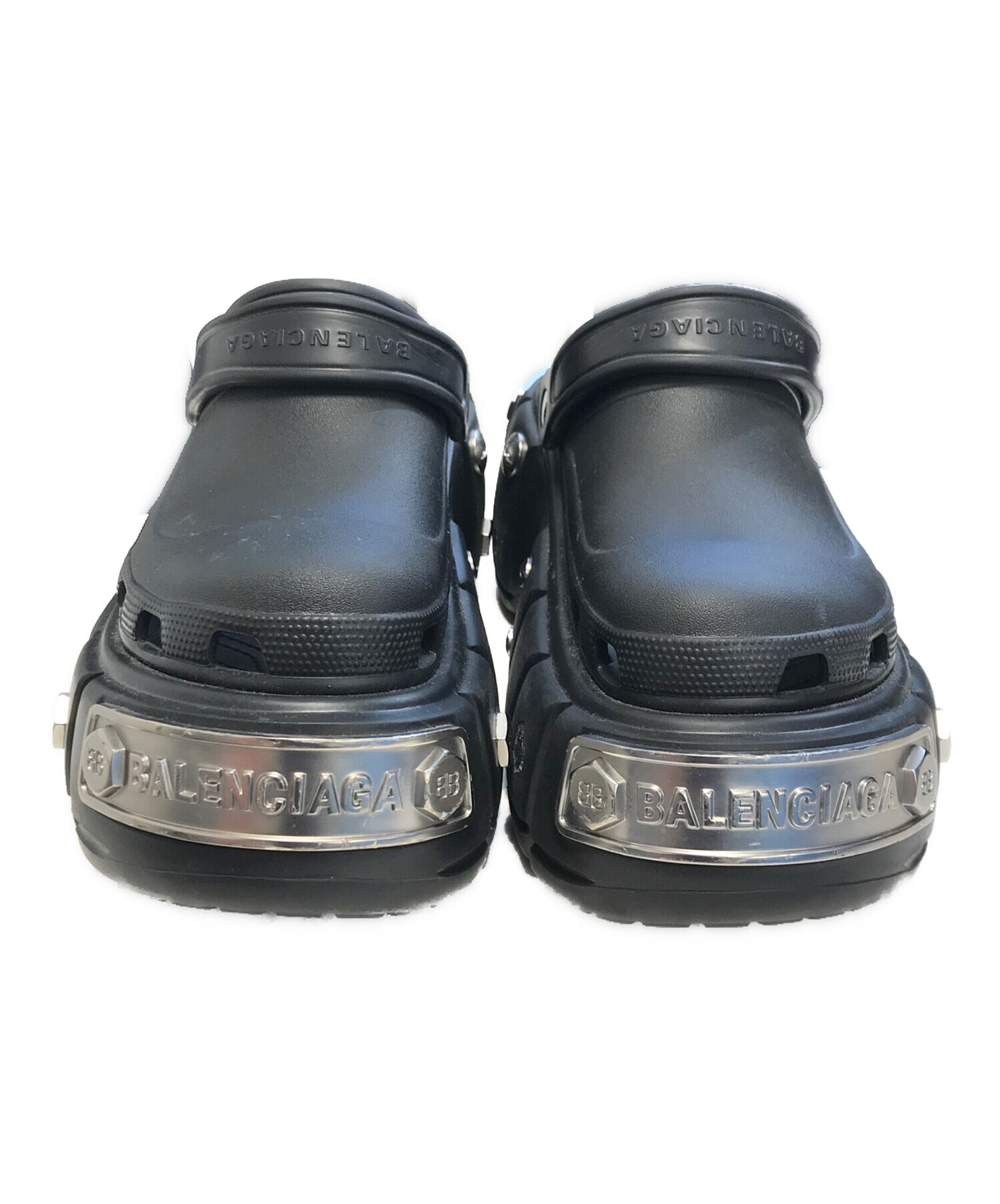 中古・古着通販】BALENCIAGA (バレンシアガ) HARDCROCS ブラック