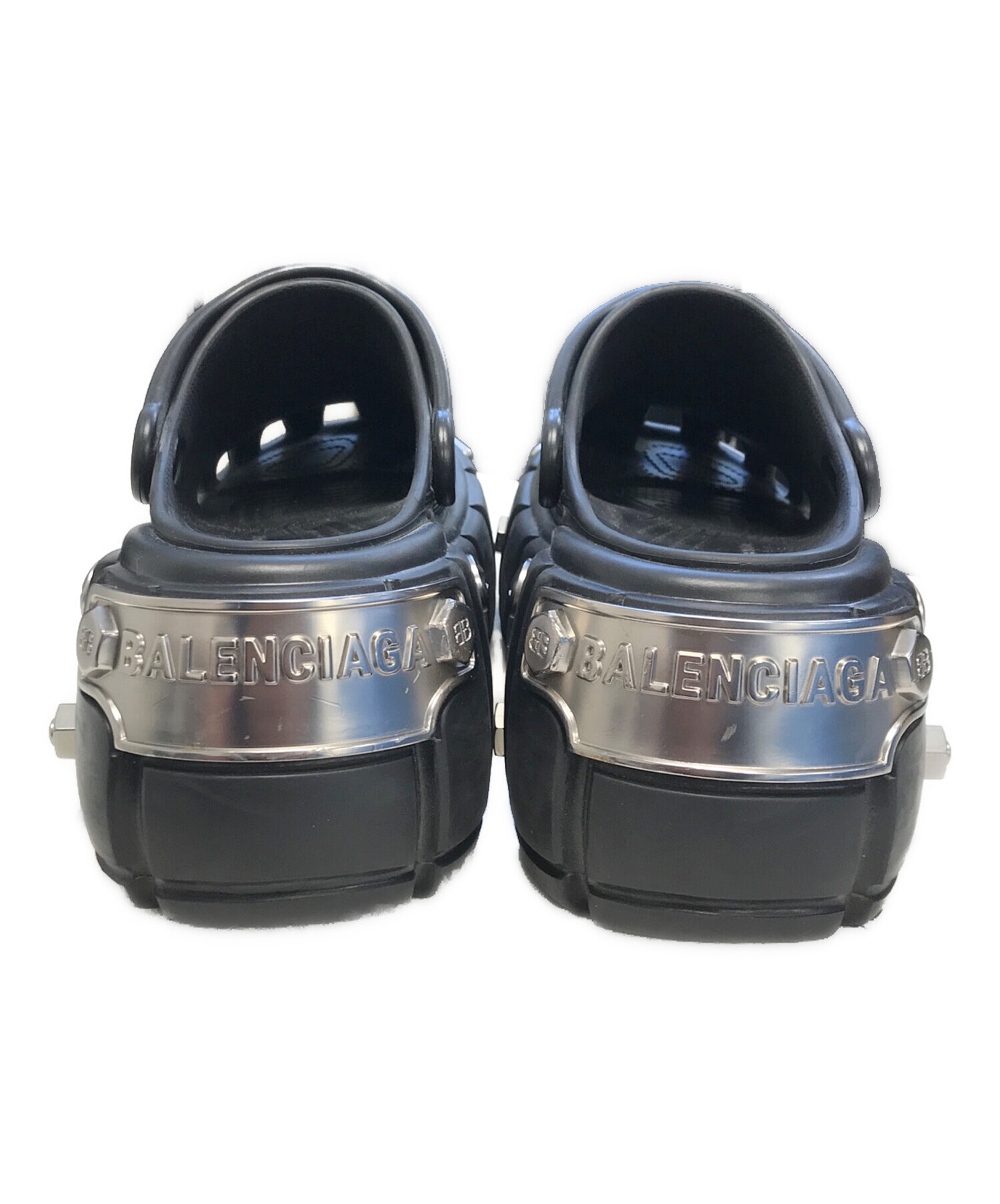 中古・古着通販】BALENCIAGA (バレンシアガ) HARDCROCS ブラック