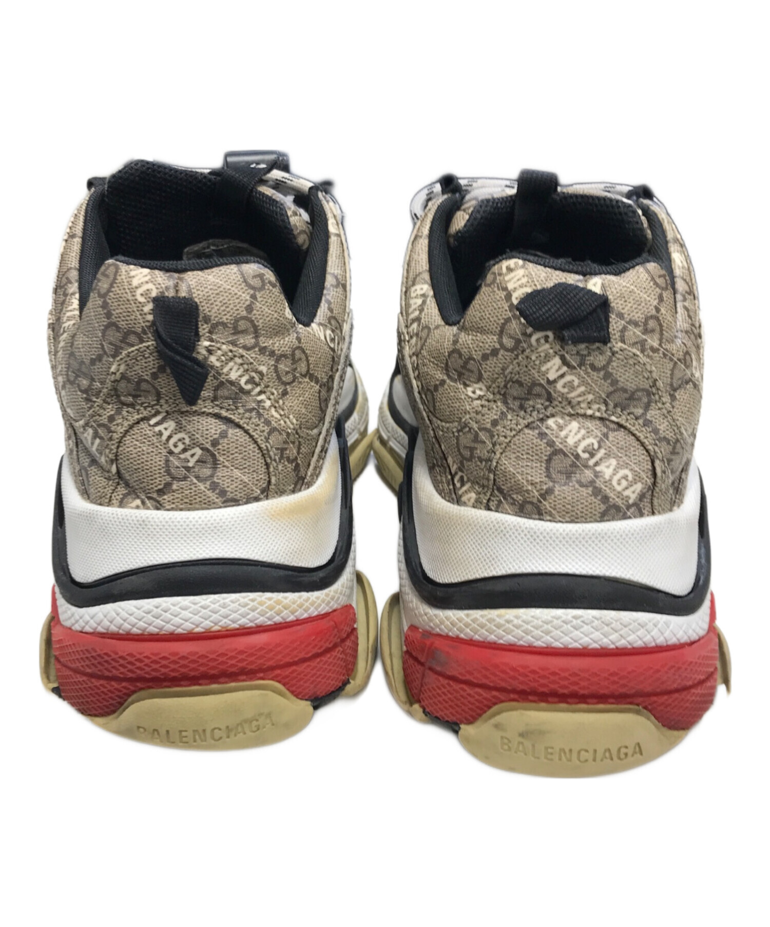 バレンシアガグッチ　スニーカー BALENCIAGA x GUCCI (バレンシアガ×グッチ) TRIPLE S TRAINERS