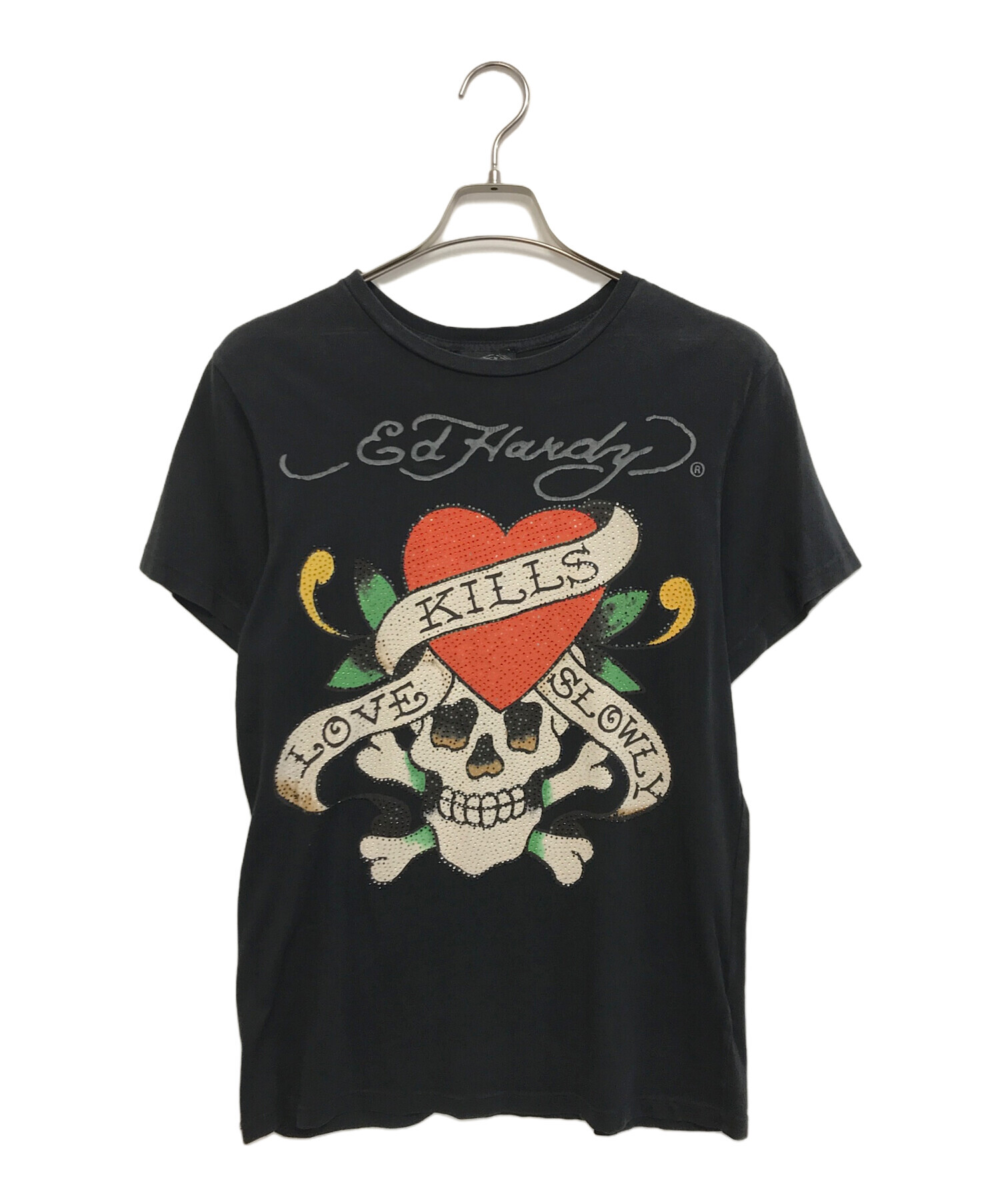 中古・古着通販】Ed Hardy (エド ハーディー) プリントTシャツ