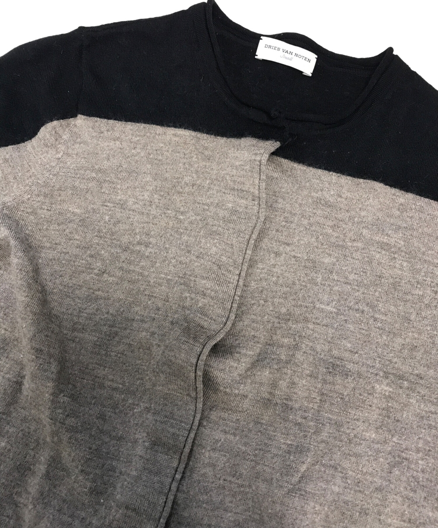 中古・古着通販】DRIES VAN NOTEN (ドリスヴァンノッテン) バイカラー