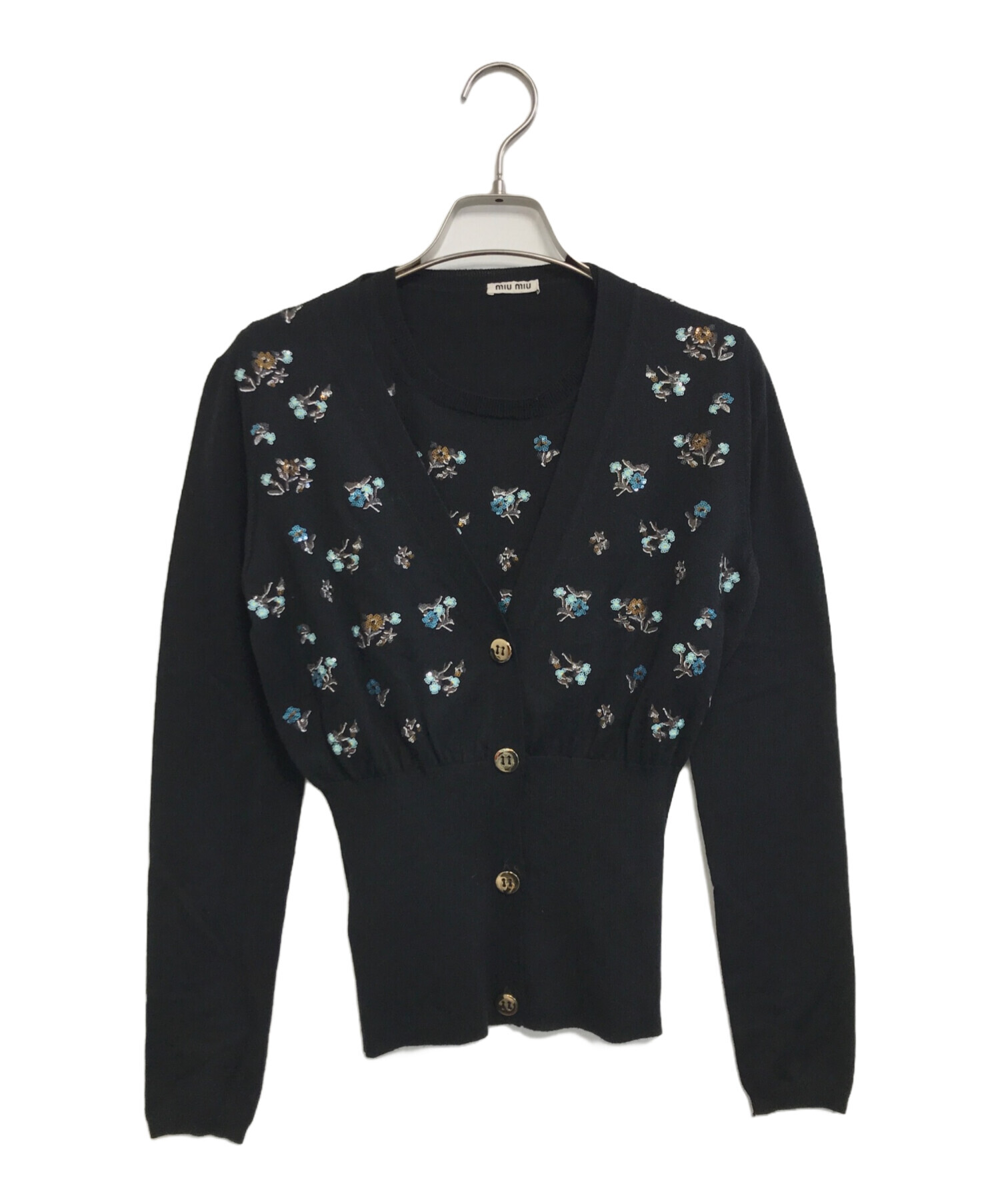 中古・古着通販】MIU MIU (ミュウミュウ) アンサンブルニット