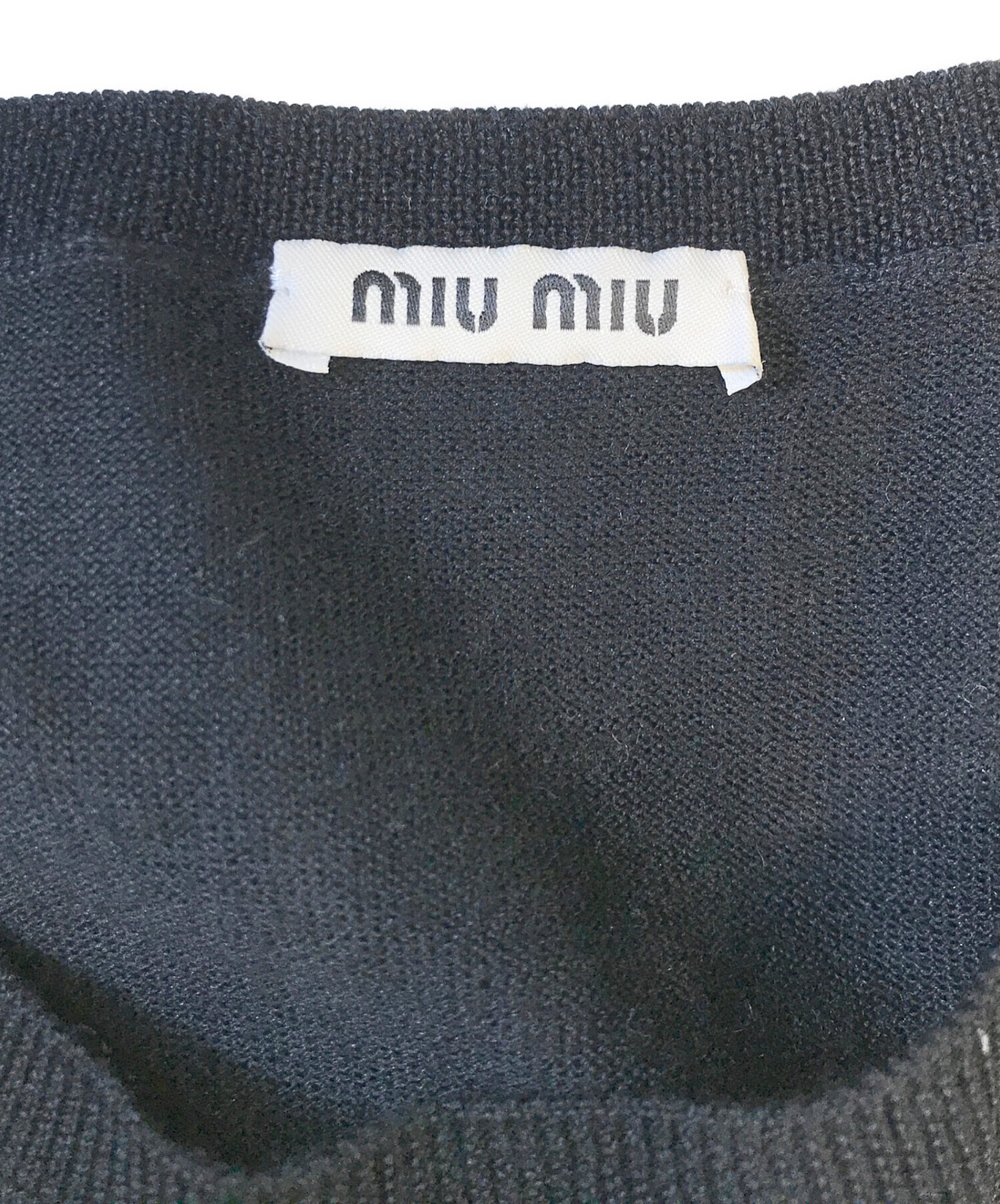 中古・古着通販】MIU MIU (ミュウミュウ) アンサンブルニット