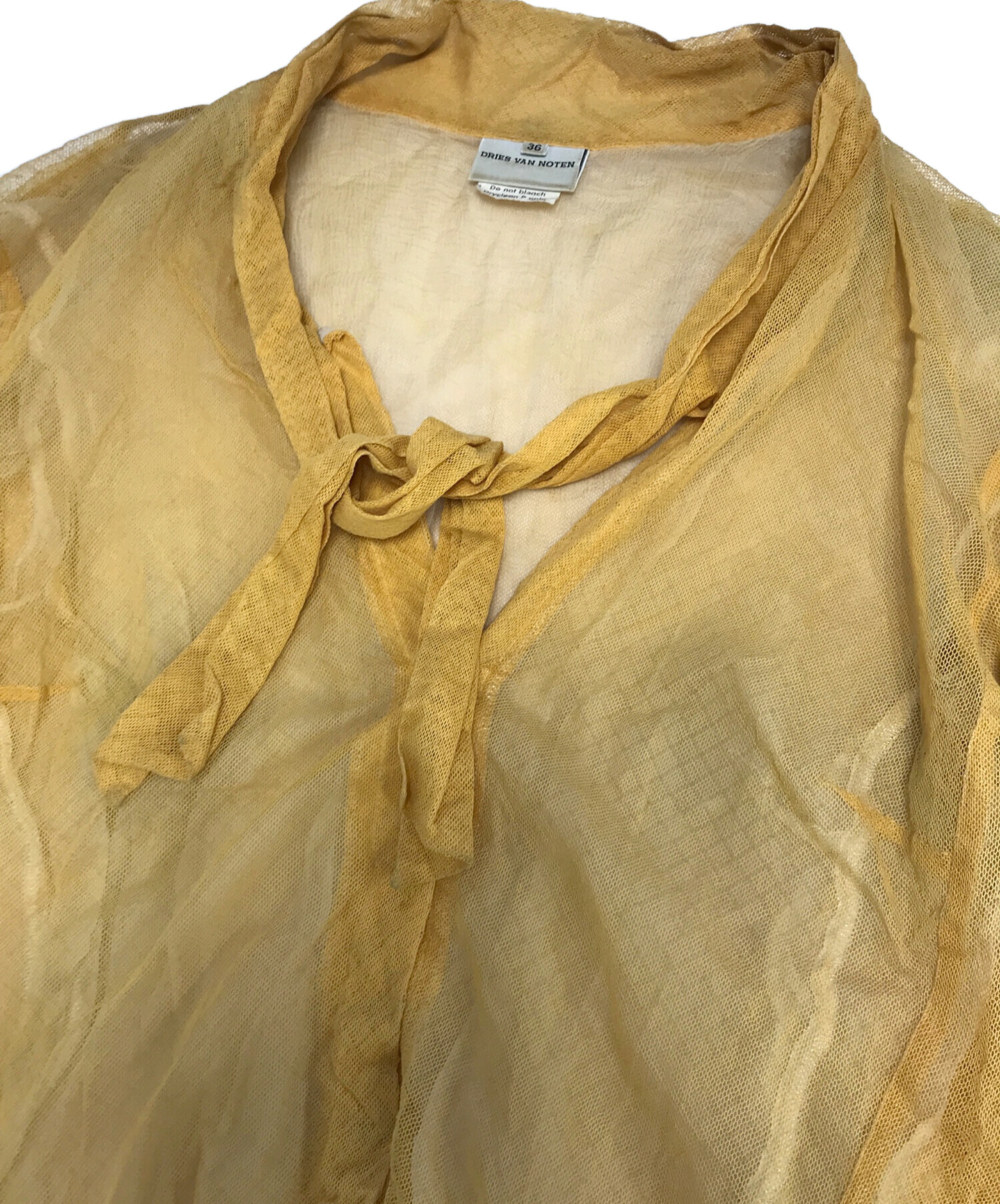 中古・古着通販】DRIES VAN NOTEN (ドリスヴァンノッテン) シアー 