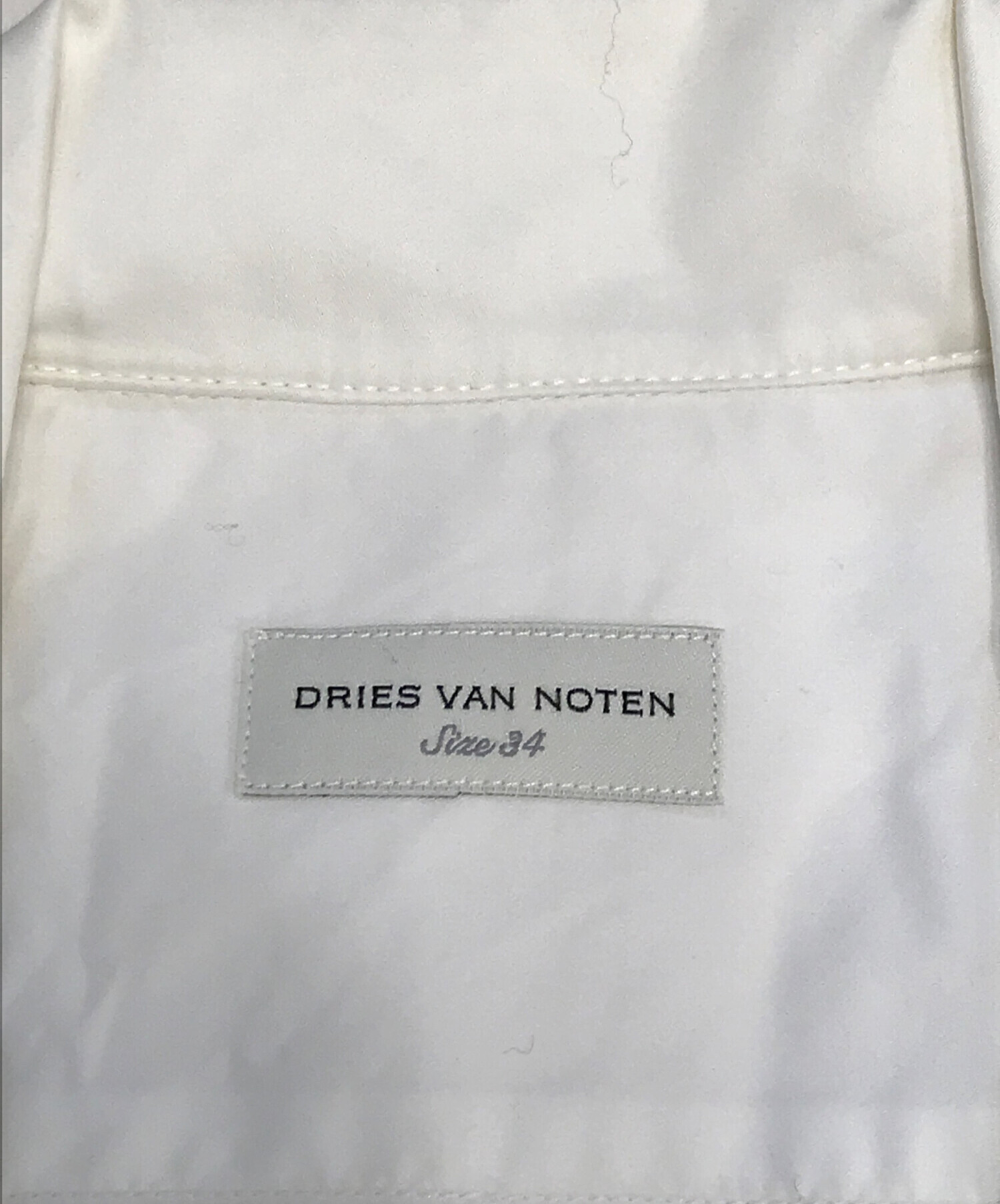 中古・古着通販】DRIES VAN NOTEN (ドリスヴァンノッテン) 幾何学開襟