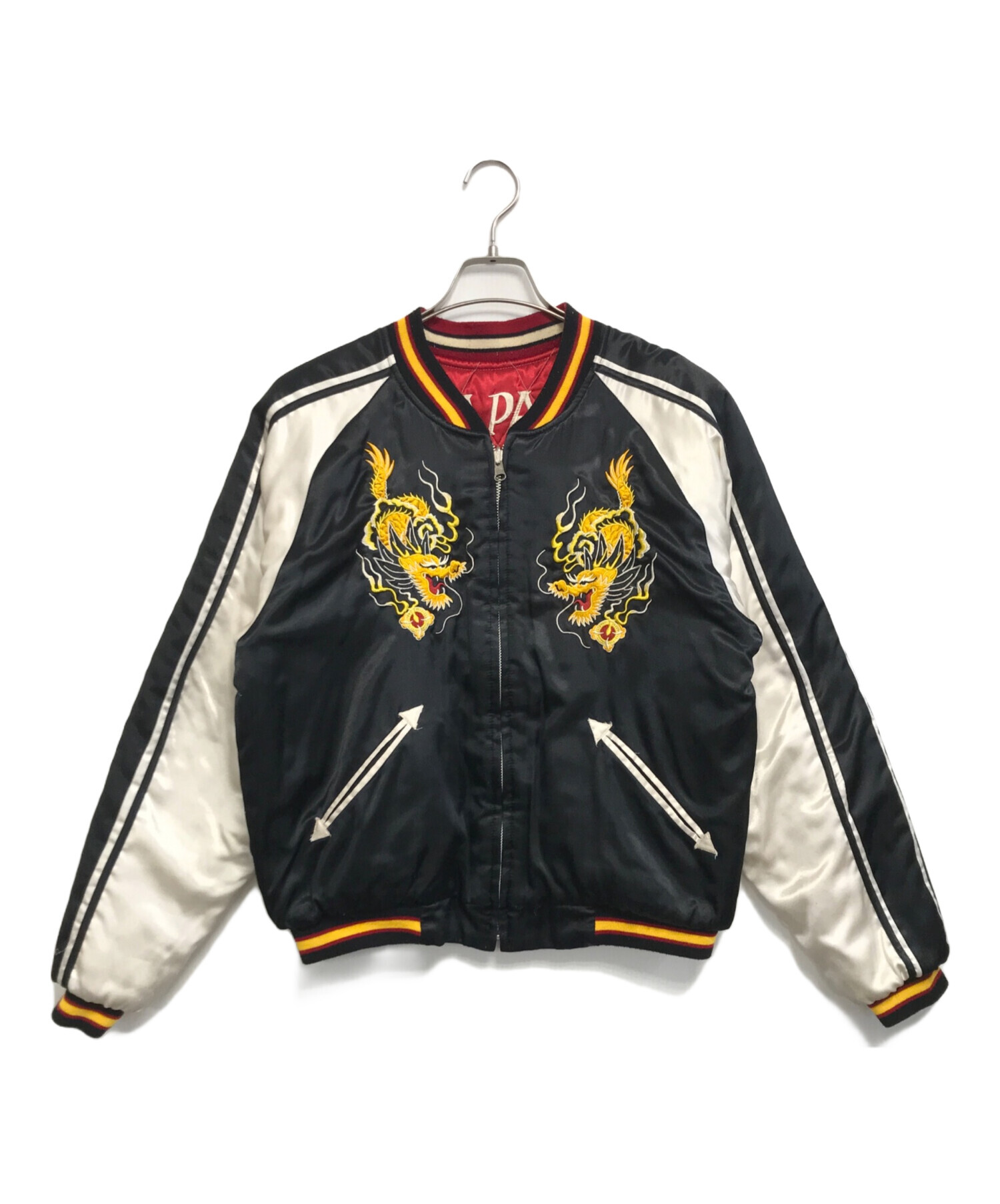 中古・古着通販】DRAGON FLY (ドラゴンフライ) スカジャン ブラック