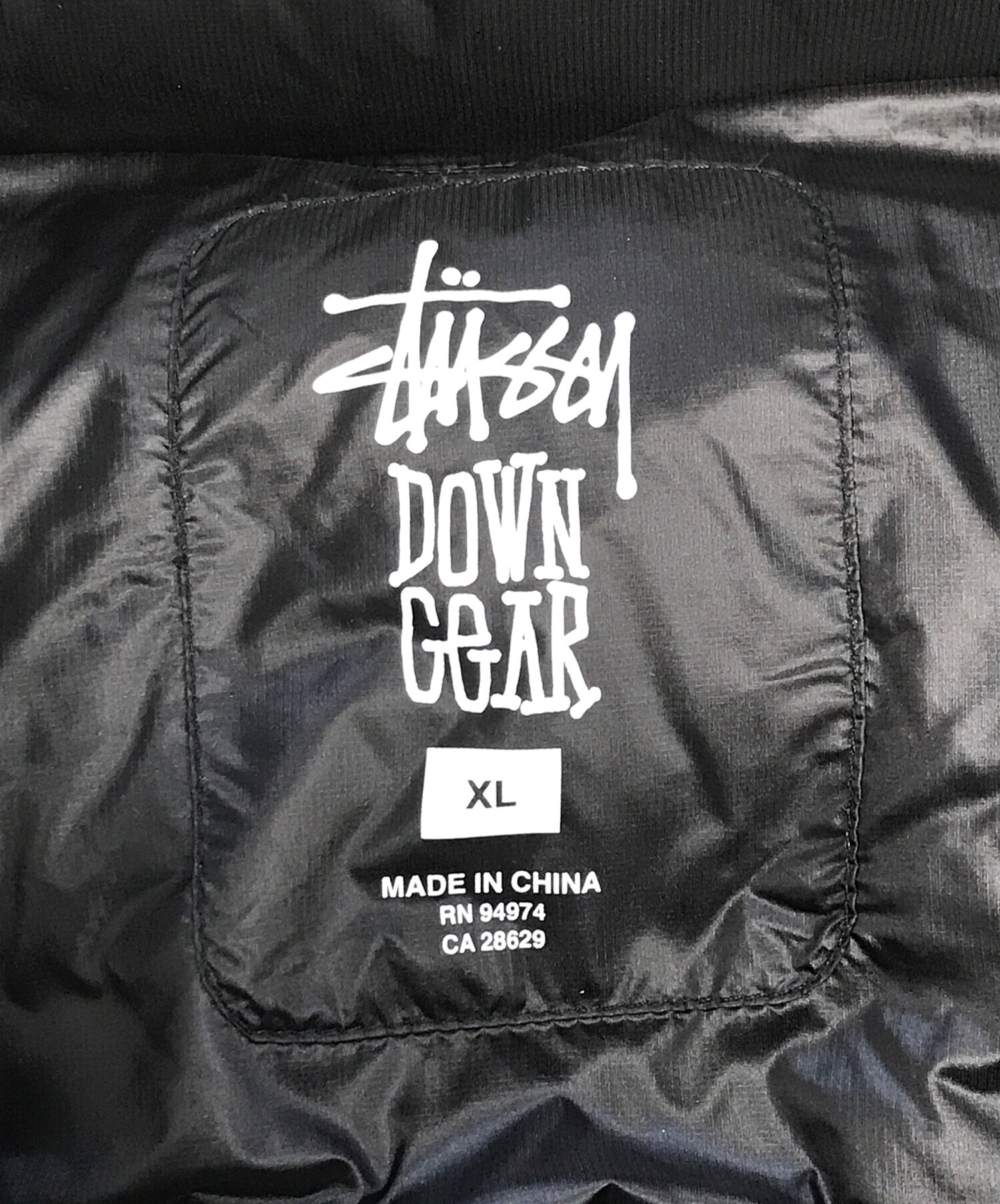 中古・古着通販】stussy (ステューシー) MICRO RIPSTOP DOWN JACKET