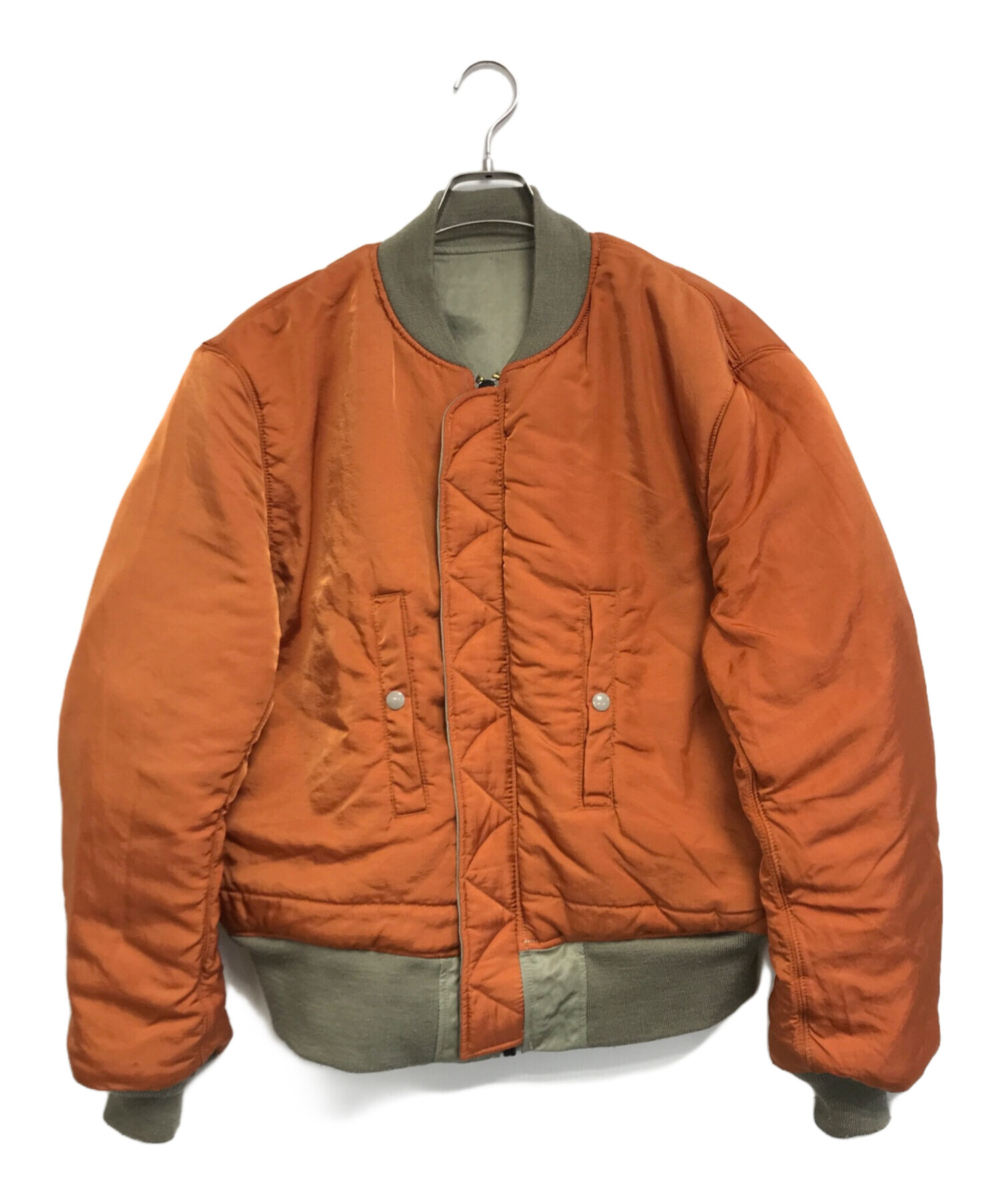 中古・古着通販】ALPHA (アルファ) リバーシブルMA-1ジャケット