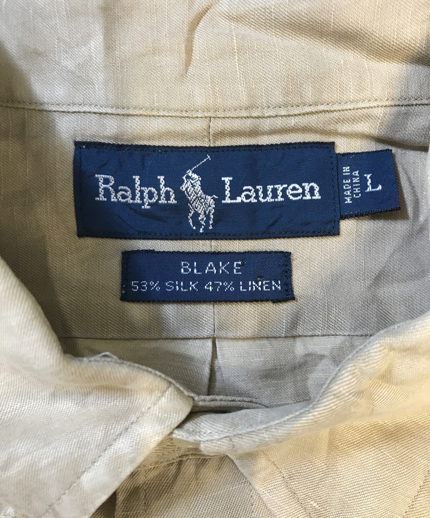 中古・古着通販】POLO RALPH LAUREN (ポロ・ラルフローレン) シルク