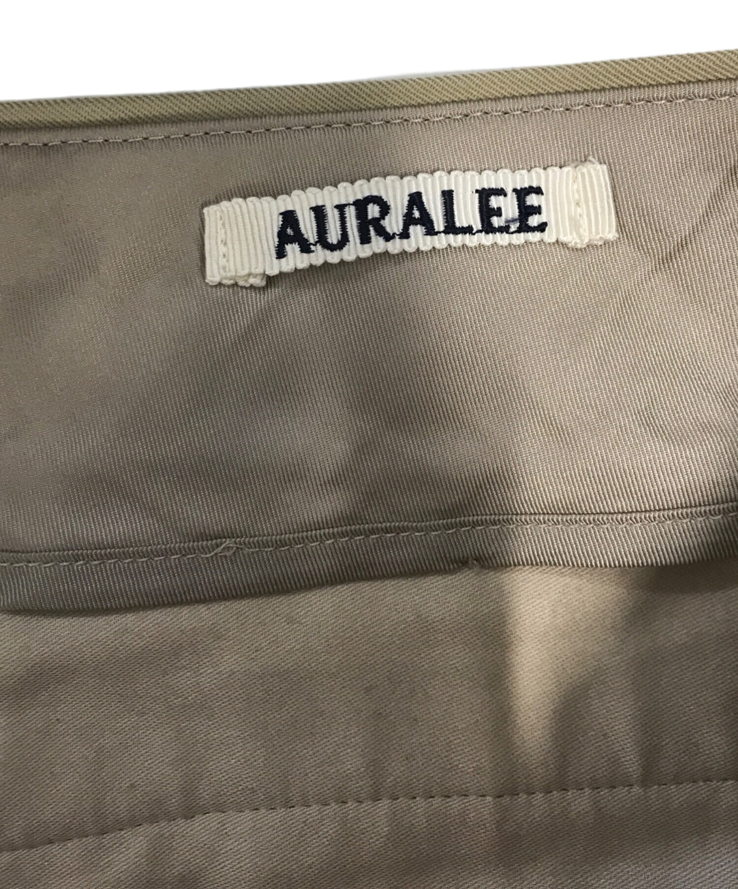 中古・古着通販】AURALEE (オーラリー) パンツ ベージュ サイズ:3