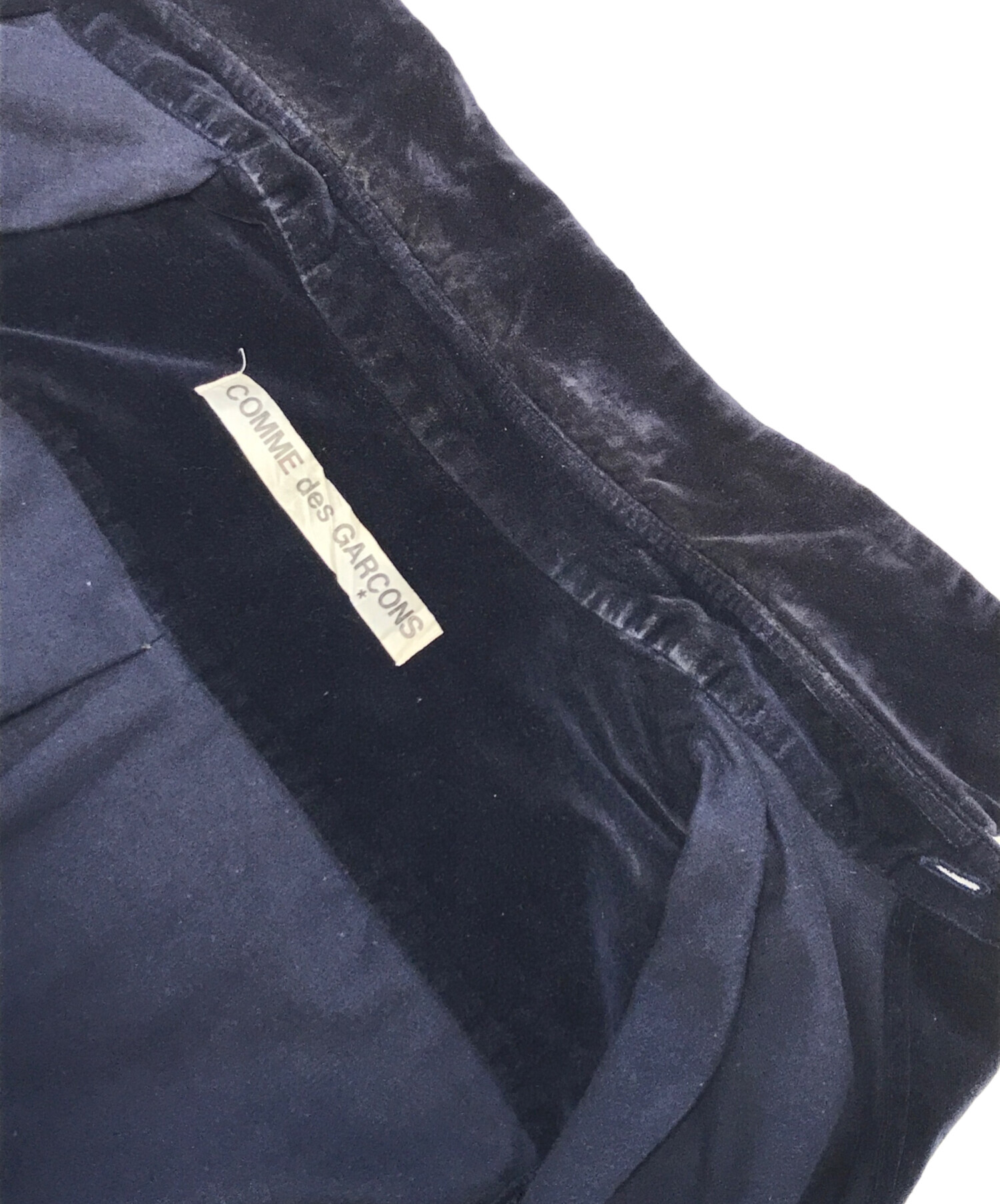 中古・古着通販】COMME des GARCONS (コムデギャルソン) ベロアシャツ