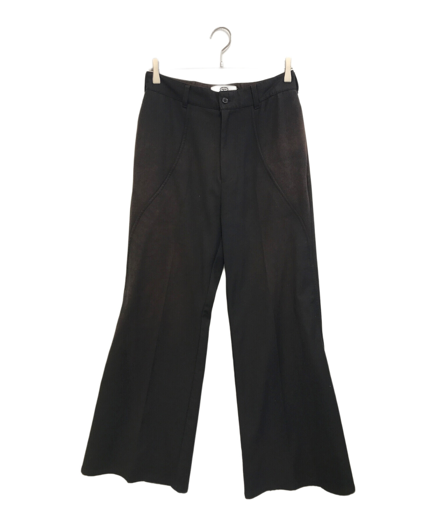 中古・古着通販】GOAT ESSENCE (ゴートエッセンス) tuck flare pants