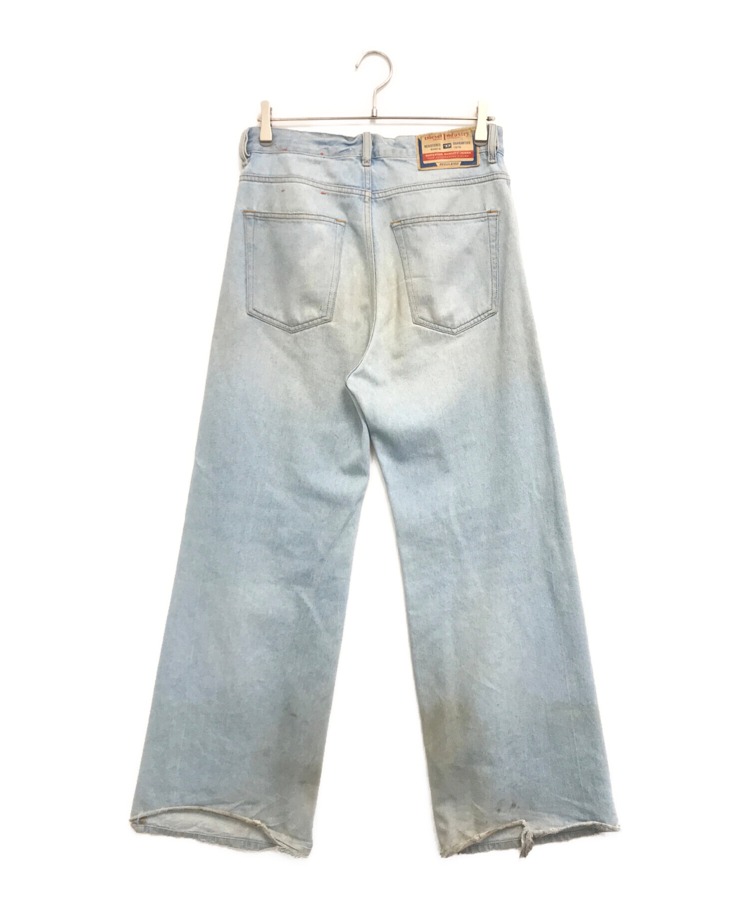 diesel ディーゼル　D-RISE W26 L30 モーガン蔵人 中古・古着通販】DIESEL (ディーゼル) relaxed jeans d-riseダメージ