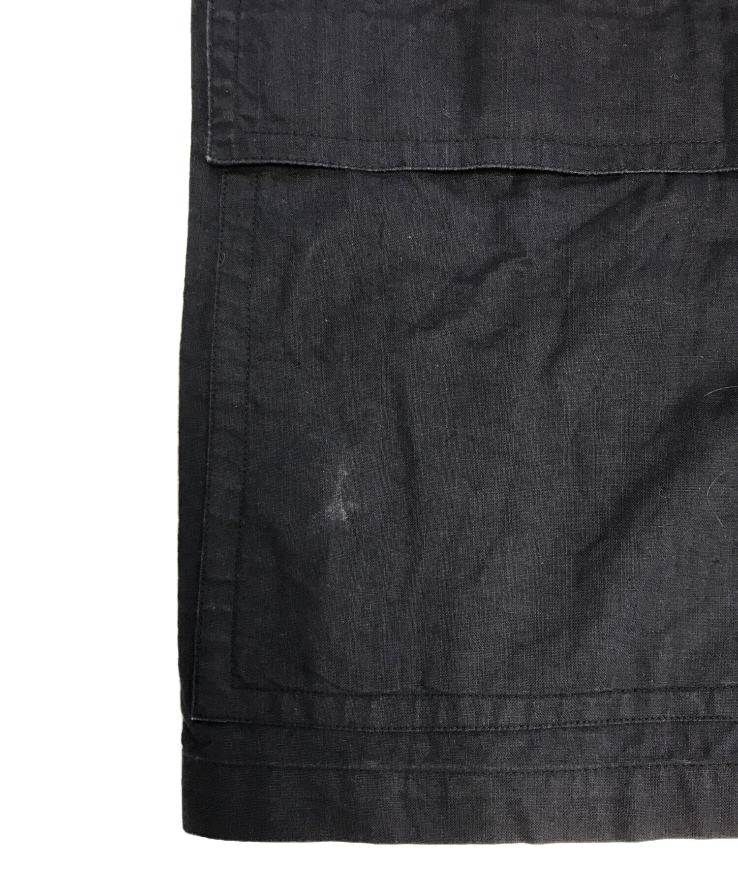 中古・古着通販】ISSEY MIYAKE (イッセイミヤケ) バンドカラーシャツ