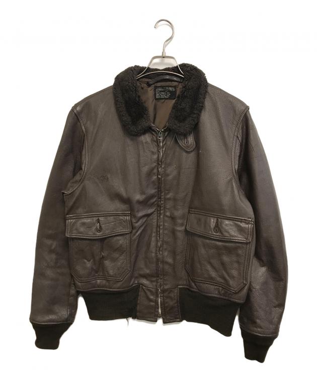 ジャケット・アウター 831 USN MIL-J-7823E(AS) G-1 Brown Sz44 中古・古着通販】U'S NAVY (ユーエスネイビー) G-1ジャケット ブラウン
