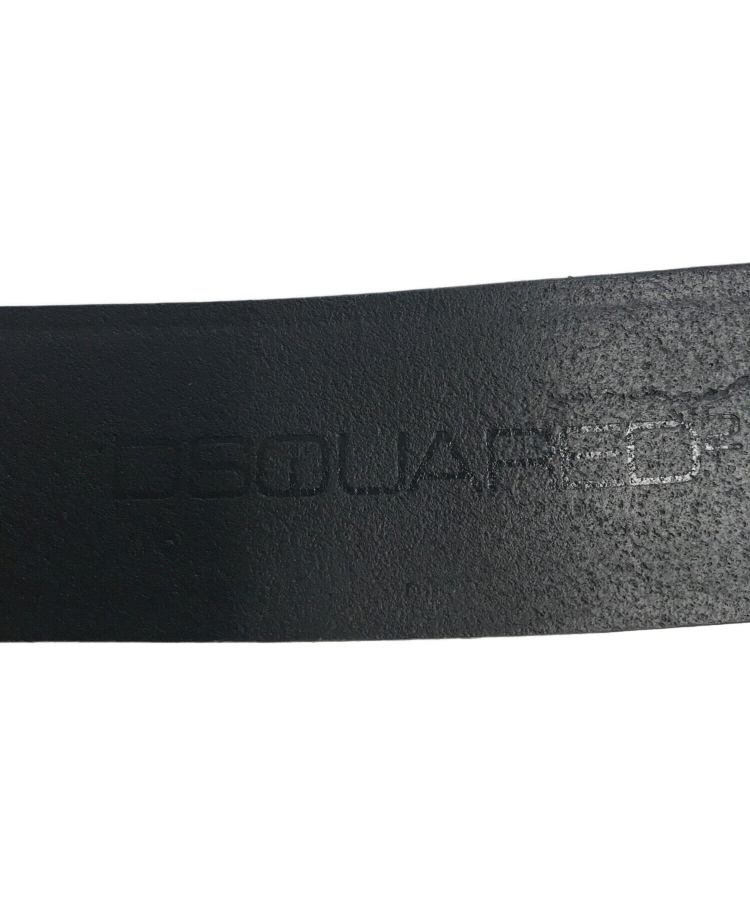 中古・古着通販】DSQUARED2 (ディースクエアード) ロゴバックル レザー