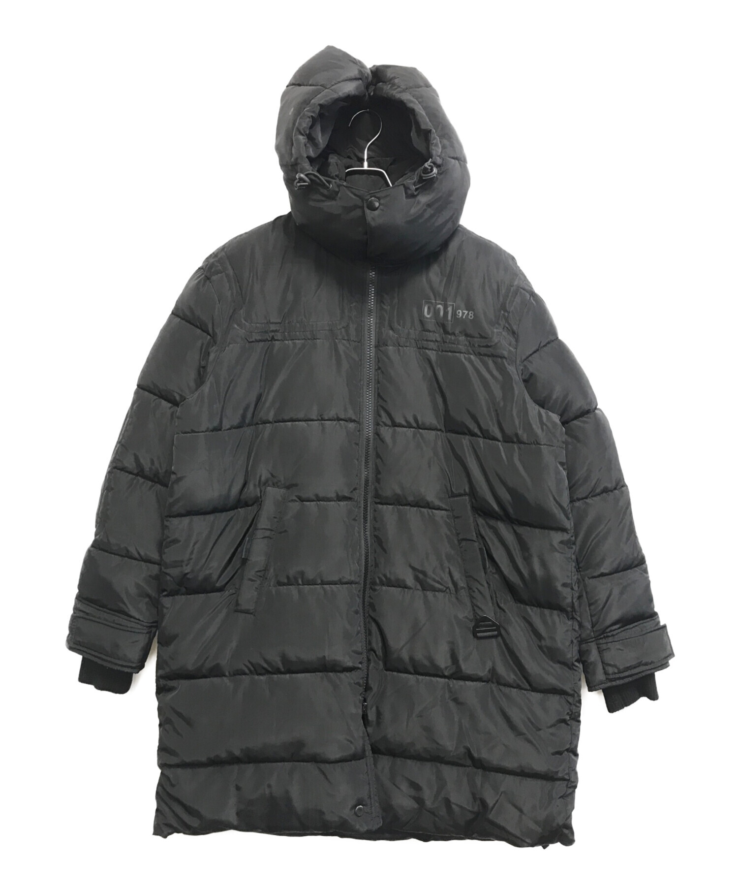 【美品】DIESEL ディーゼル　モッズコート　ダウン　ブラック 中古・古着通販】DIESEL (ディーゼル) ダウンコート ブラック サイズ:M
