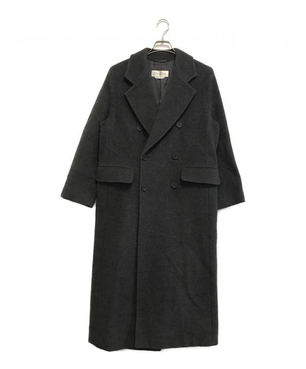 中古・古着通販】MaxMara (マックスマーラ) カシミヤ混ウールコート 