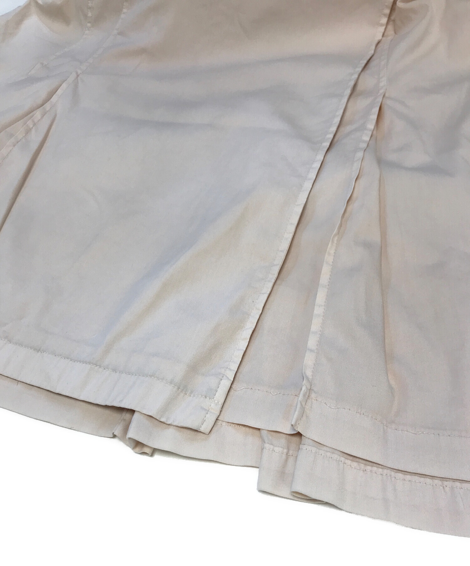 中古・古着通販】PRADA (プラダ) プリーツスカート ピンク サイズ:SIZE