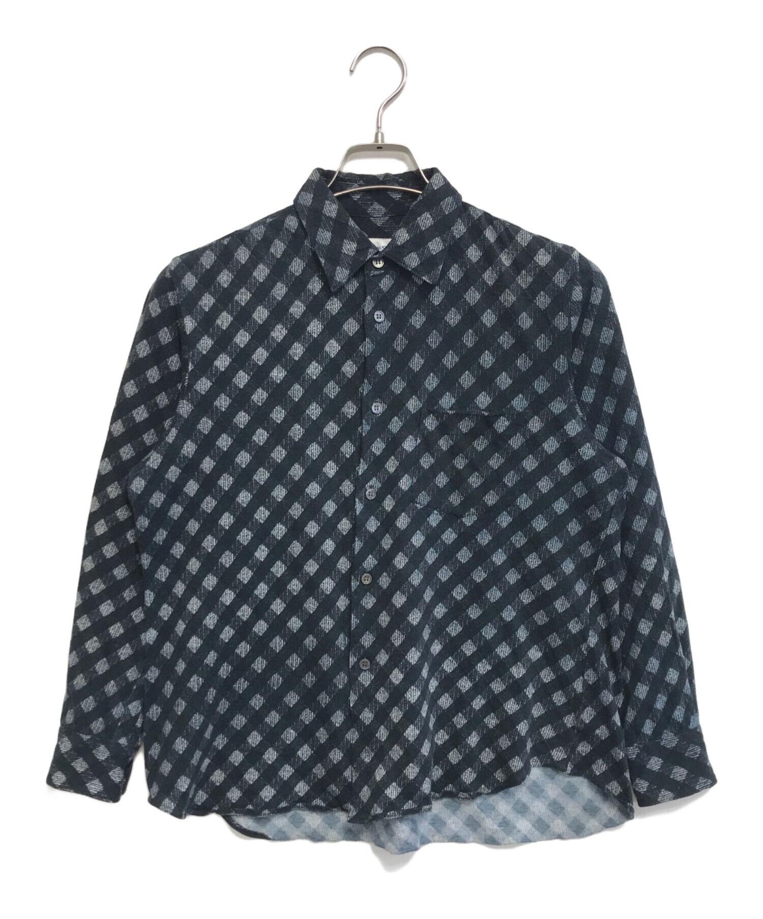 tricot COMME des GARCONS ブラウス M 紺 【古着】【中古】【送料無料】 中古・古着通販】tricot COMME des GARCONS (トリココムデギャルソン