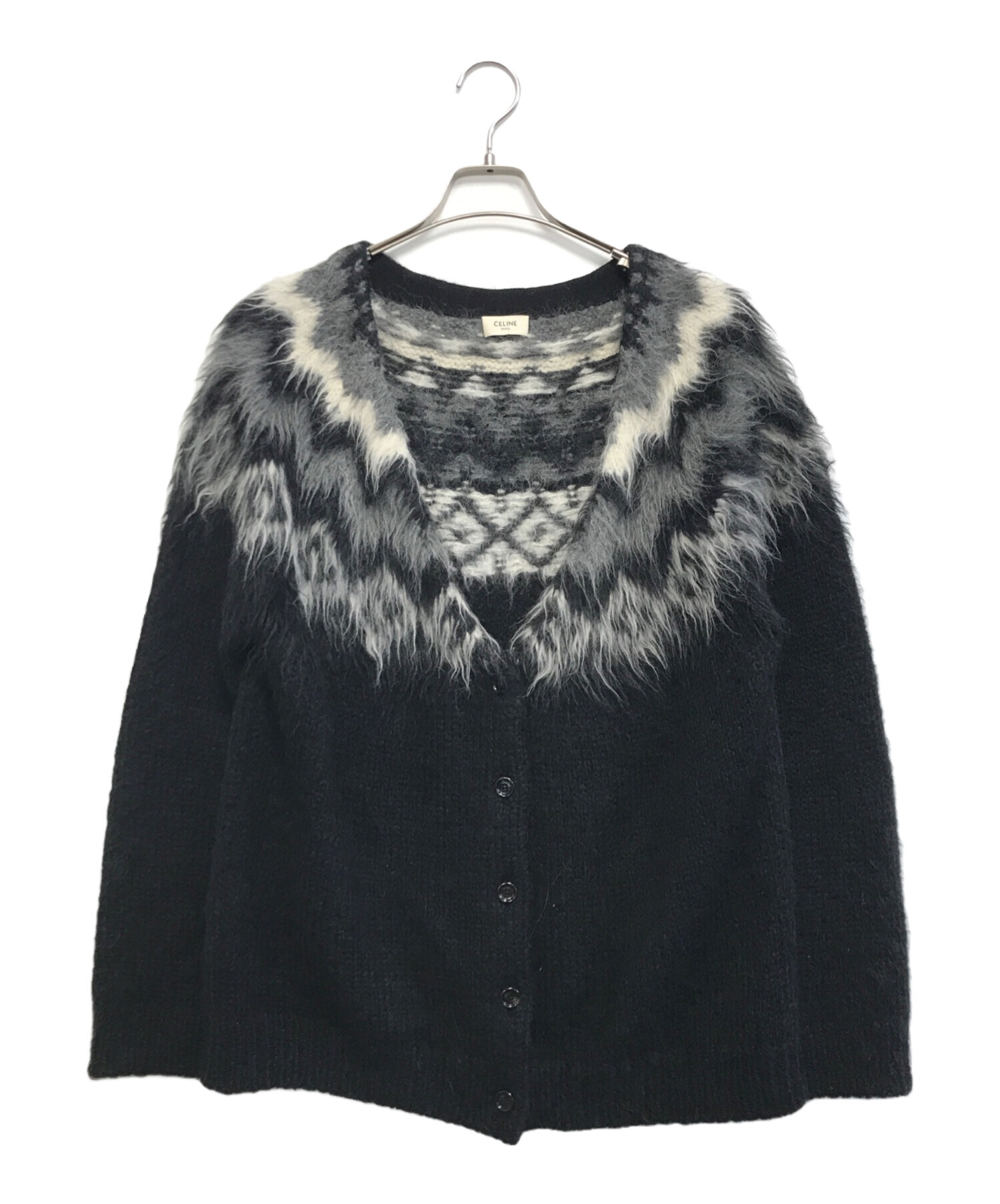 中古・古着通販】CELINE (セリーヌ) フェアアイルカーディガン