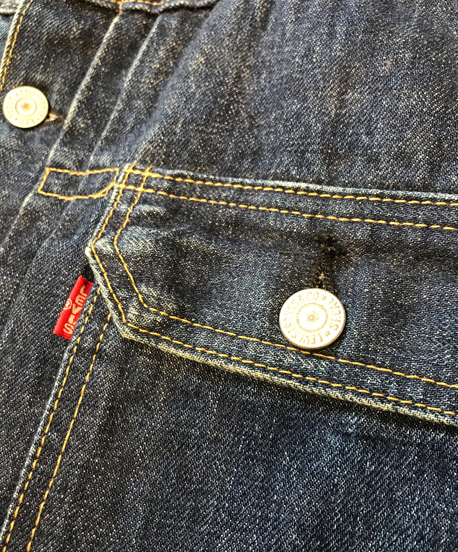 中古・古着通販】LEVI'S (リーバイス) 2nd 復刻 デニムジャケット