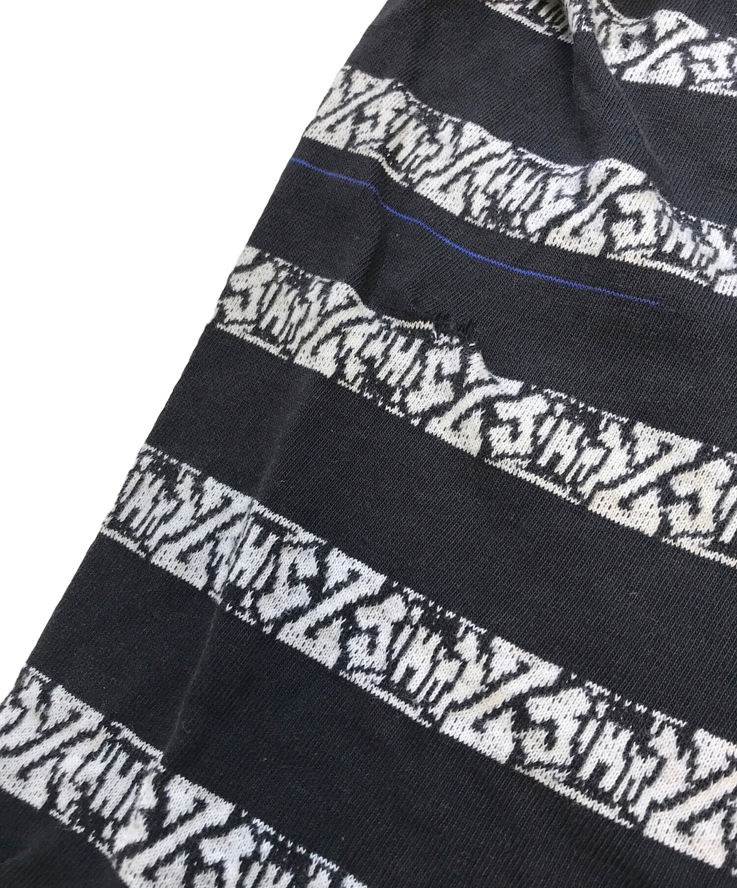 中古・古着通販】JIMMY'Z (ジミーズ) ジャガードTシャツ ブラック