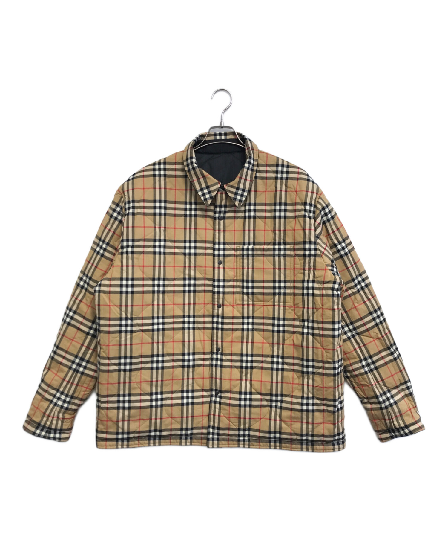 中古・古着通販】BURBERRY (バーバリー) リバーシブル中綿ジャケット 