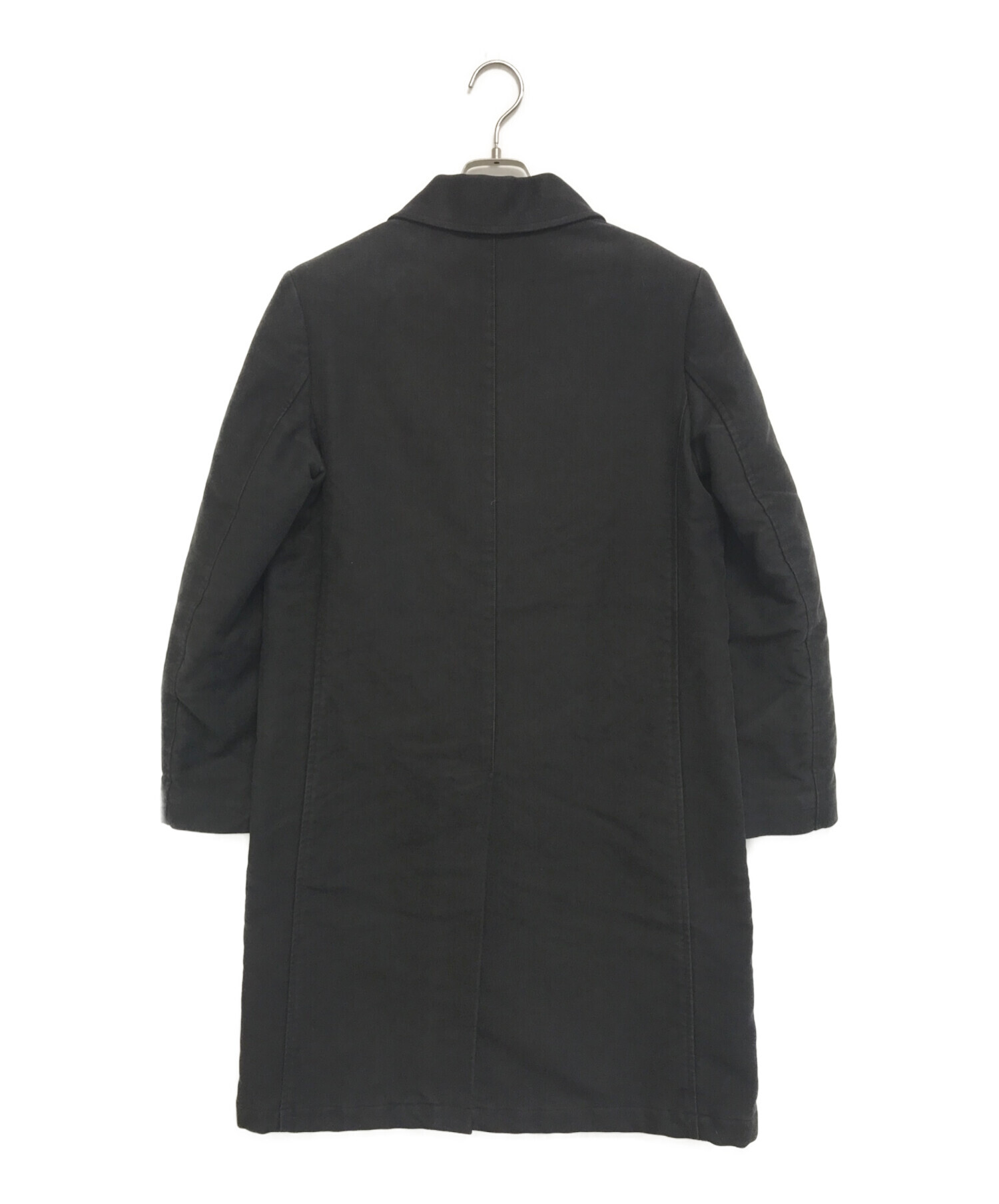 中古・古着通販】A.P.C. (アーペーセー) モールスキンコート ブラック