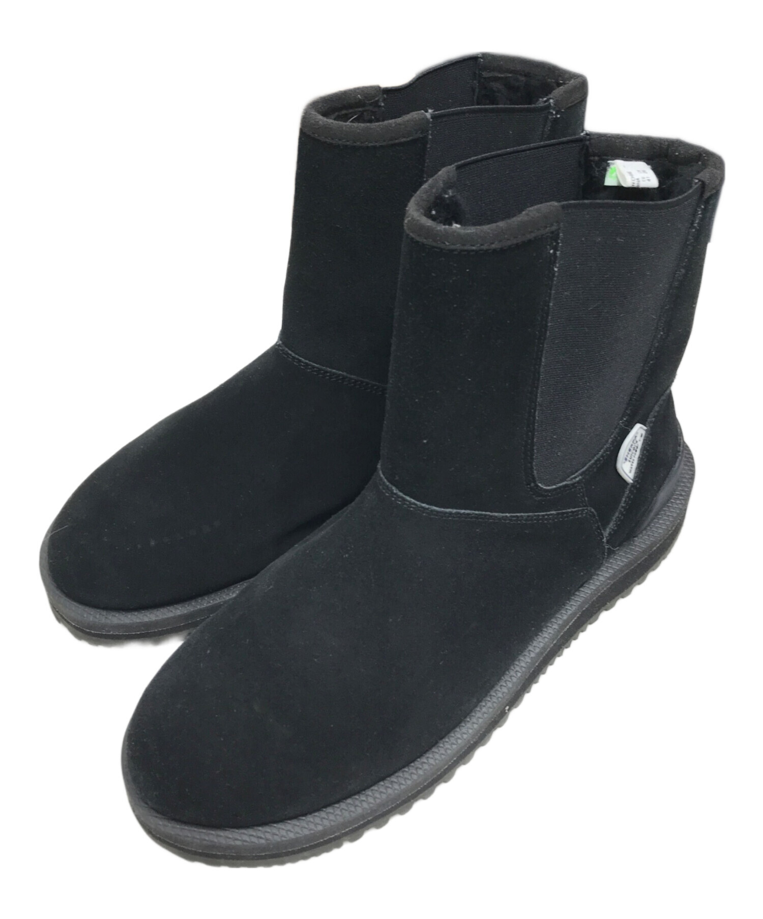 アパルトモン　SUICOKE/スィコック　ムートンブーツ　ブラック 中古・古着通販】suicoke (スイコック) ムートンブーツ ブラック