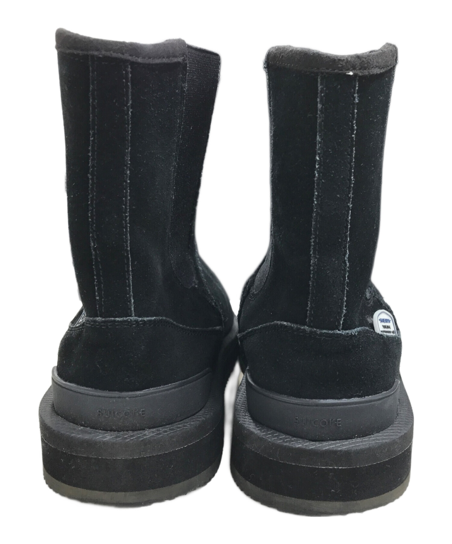 アパルトモン　SUICOKE/スィコック　ムートンブーツ　ブラック 中古・古着通販】suicoke (スイコック) ムートンブーツ ブラック