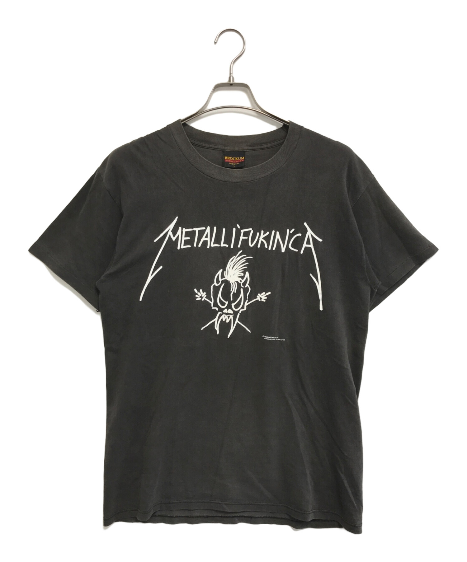 バンド古着 メタリカ Tシャツ HARDWIRED... 半袖 L ブラック 中古・古着通販】バンドTシャツ (バンドTシャツ) 90s METALLICA