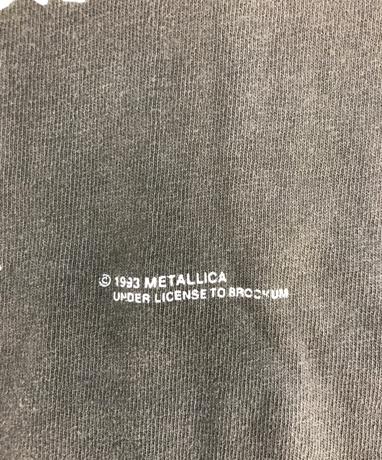中古・古着通販】バンドTシャツ (バンドTシャツ) 90s METALLICA