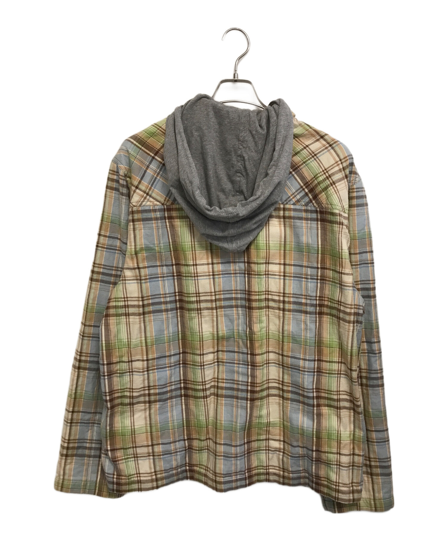 Acne Studios チェック柄フード付きシャツ オンラインストア限定】 Acne Studios (アクネストゥディオズ